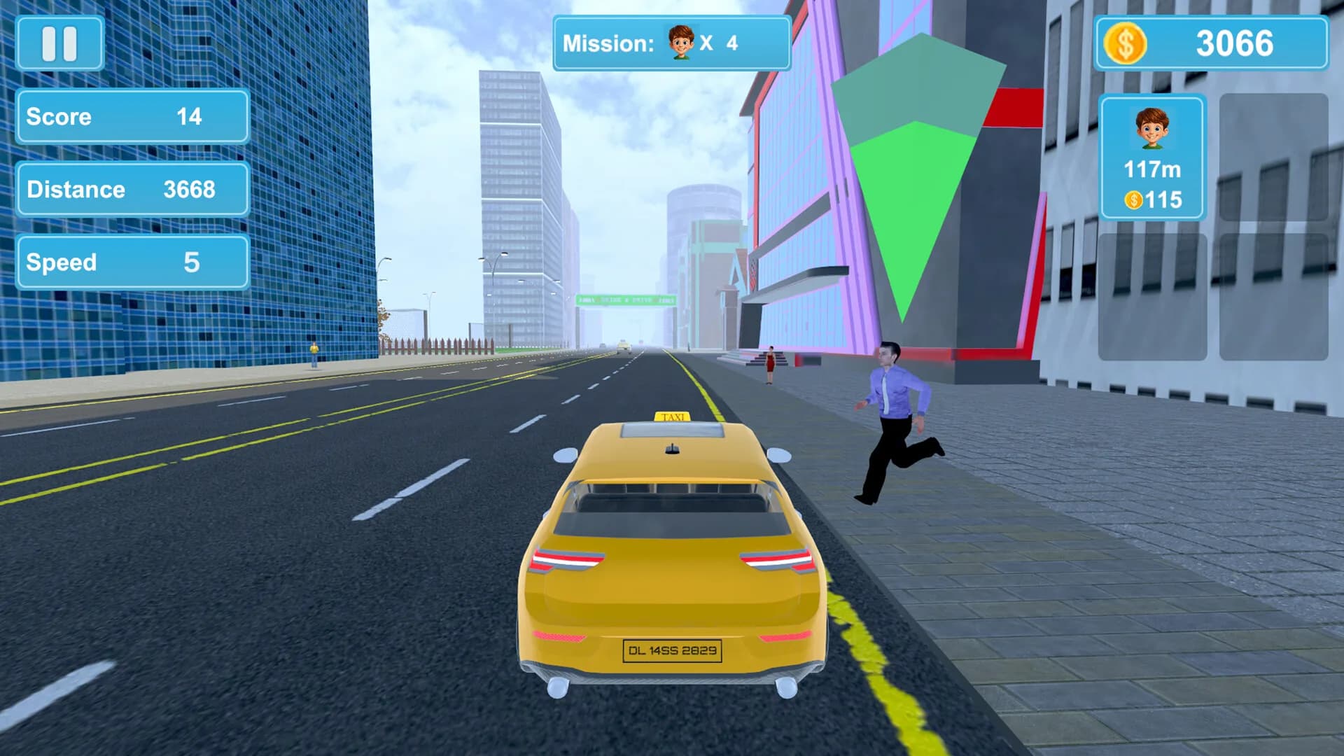 City Taxi Mission görsel 3