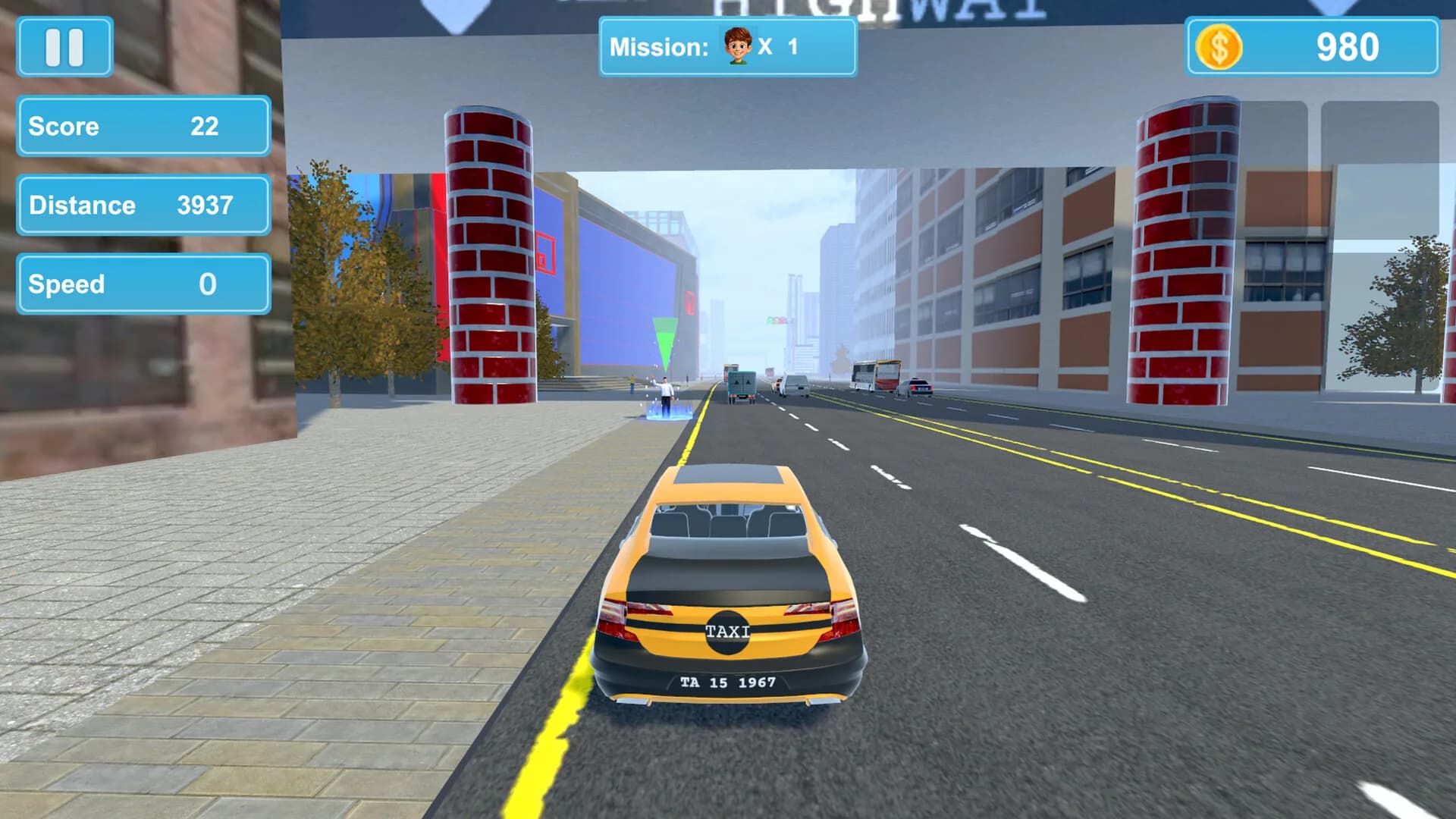 City Taxi Mission görsel 12