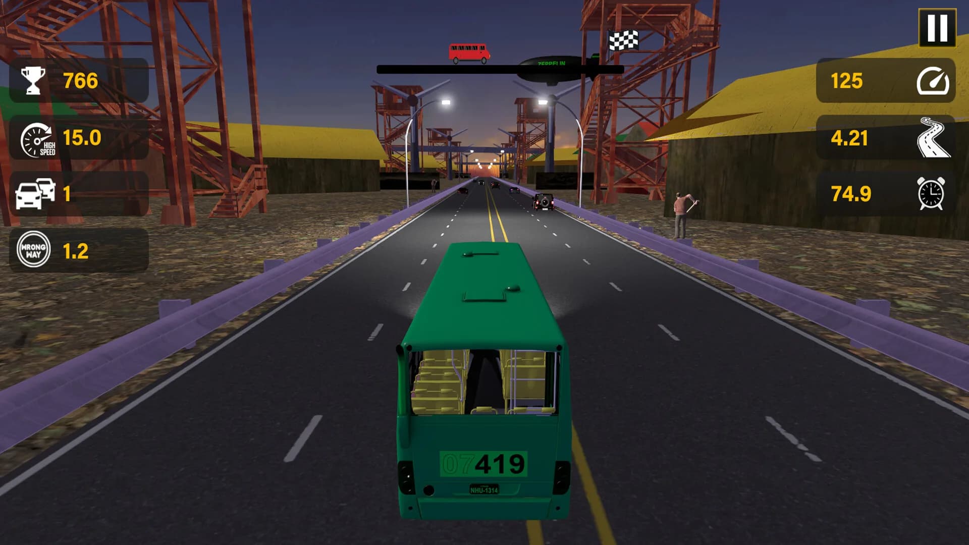 Highway Bus Rush görsel 10