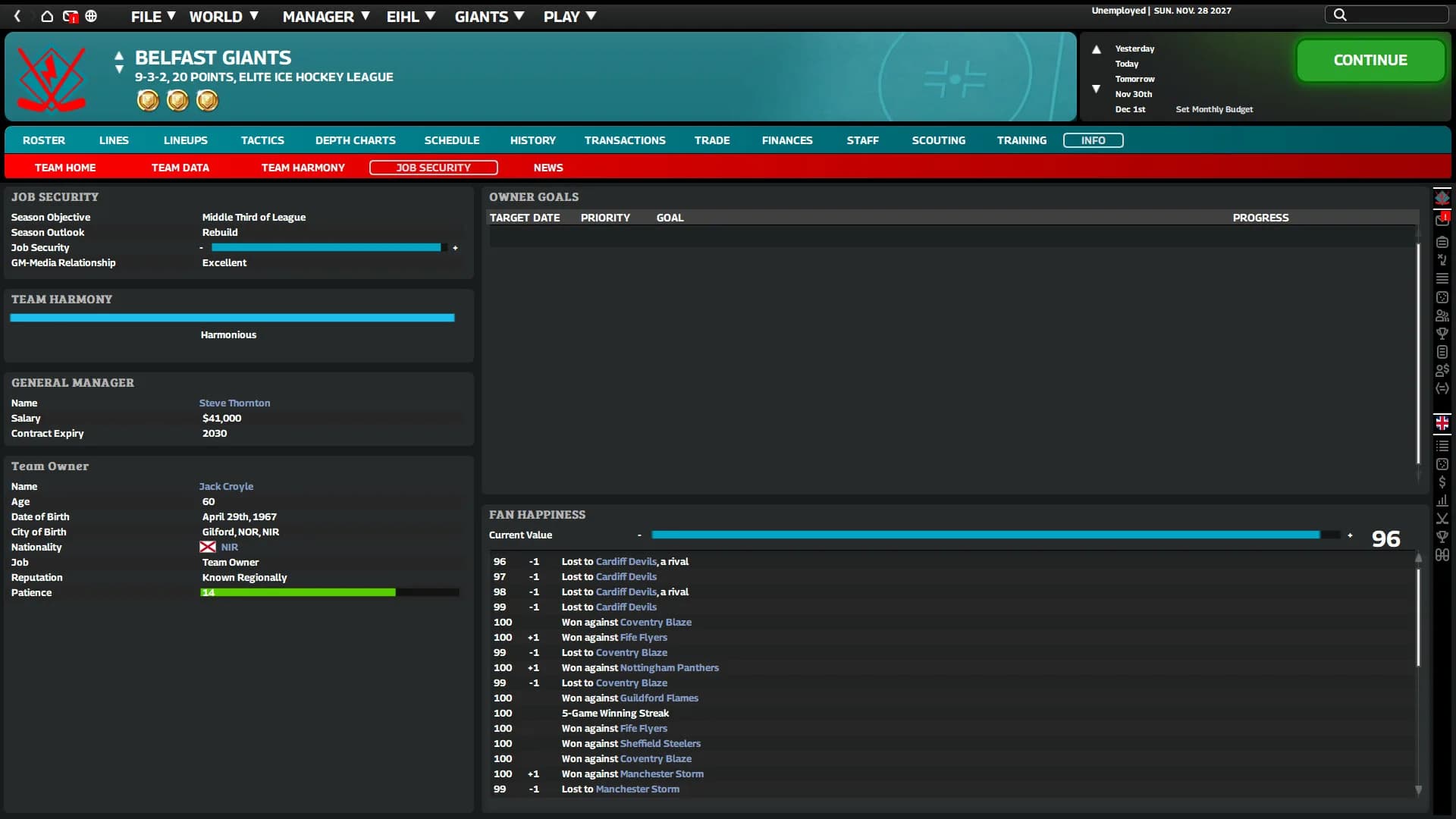 Franchise Hockey Manager 12 görsel 22