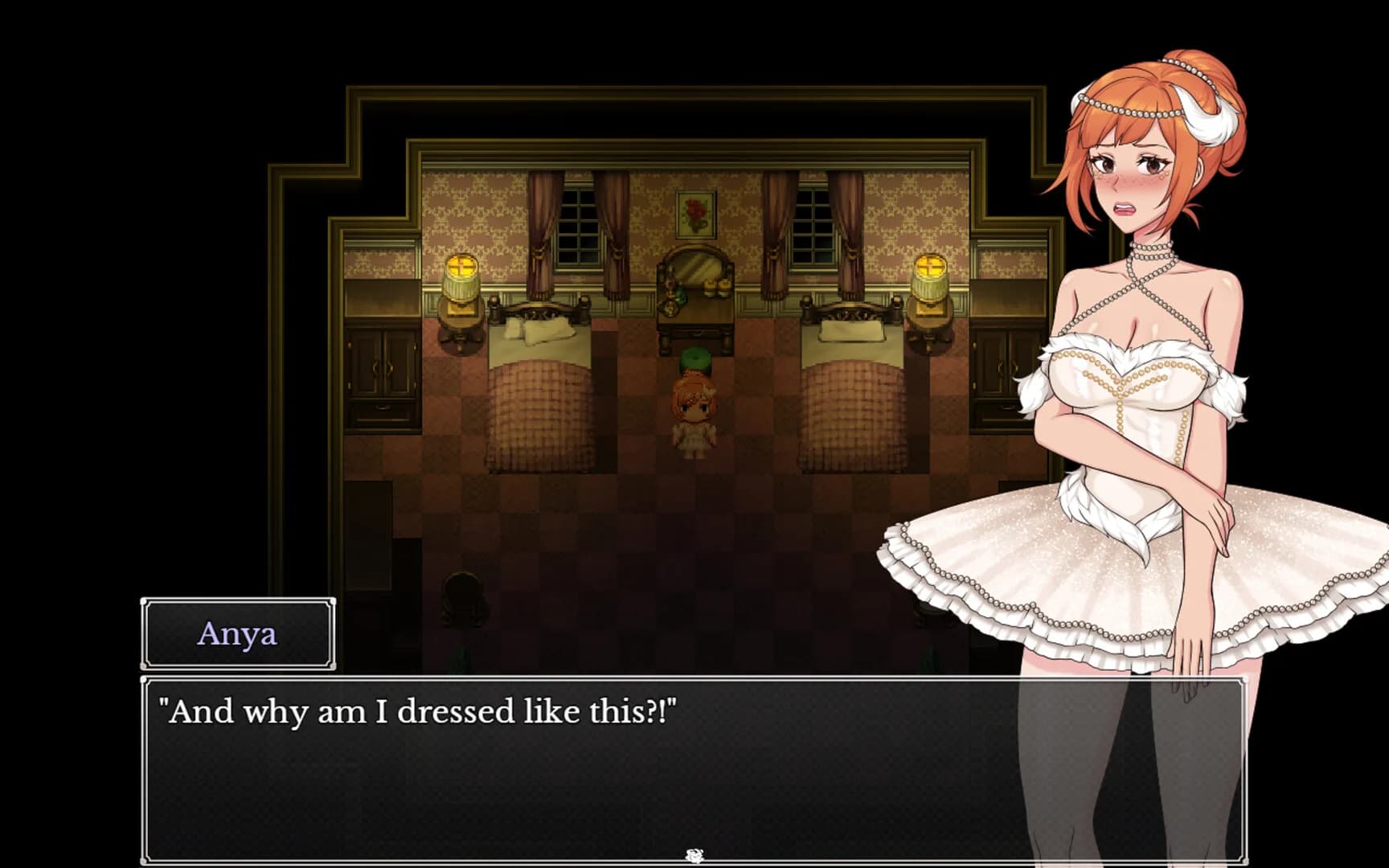 Valse Des Fleurs: Horror RPG Maker Game görsel 2