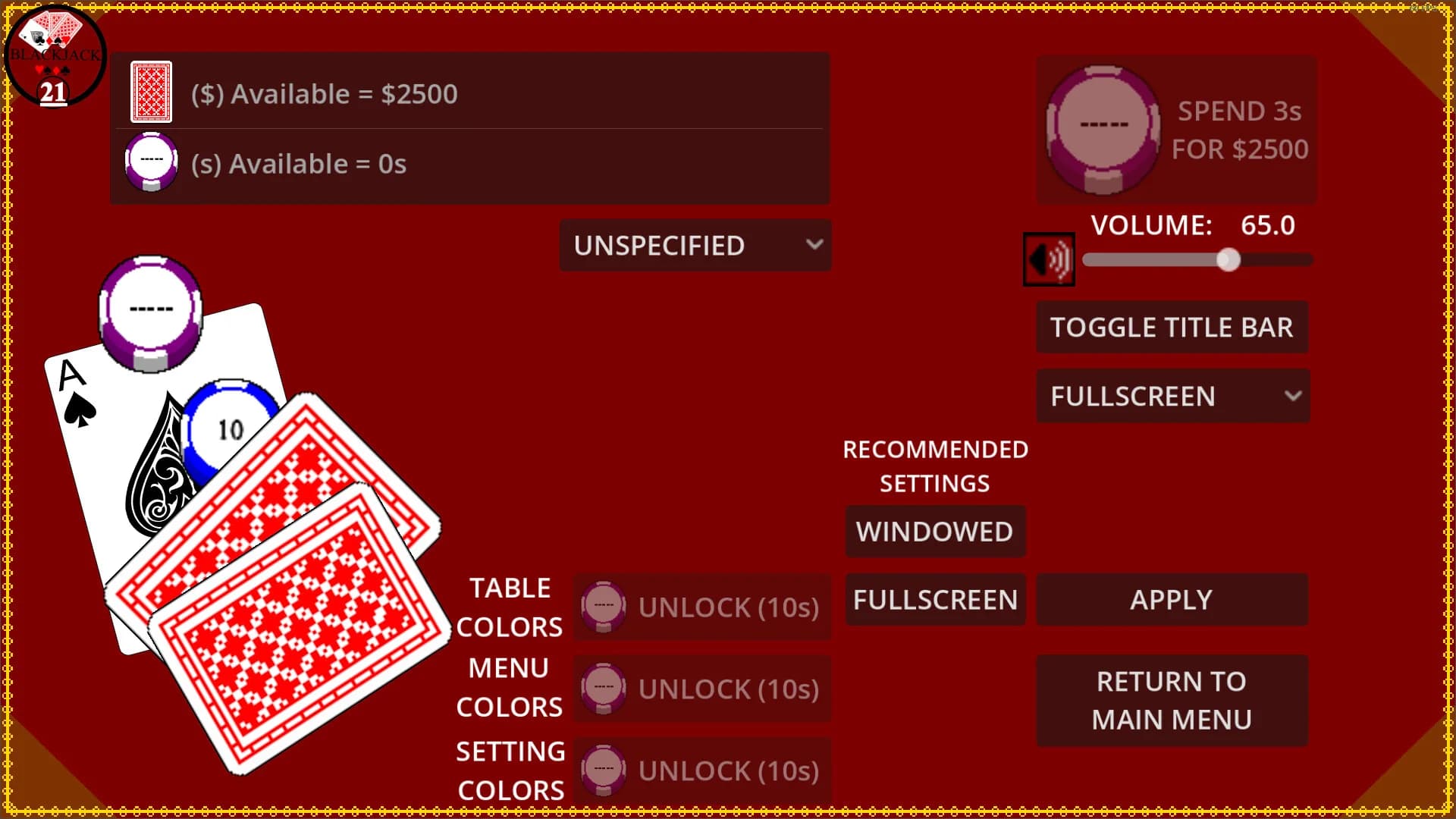 Blackjack Simple görsel 14