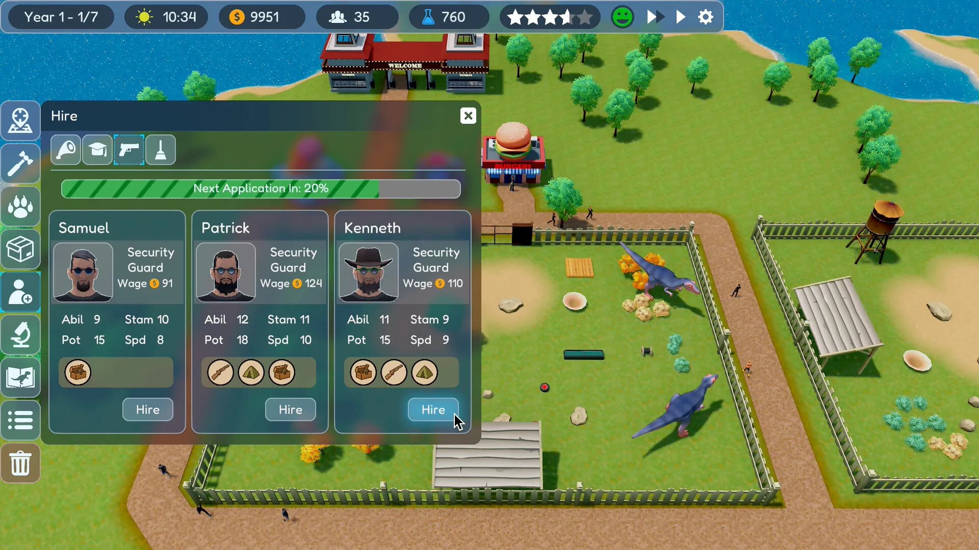 Dino Park Manager görsel 9