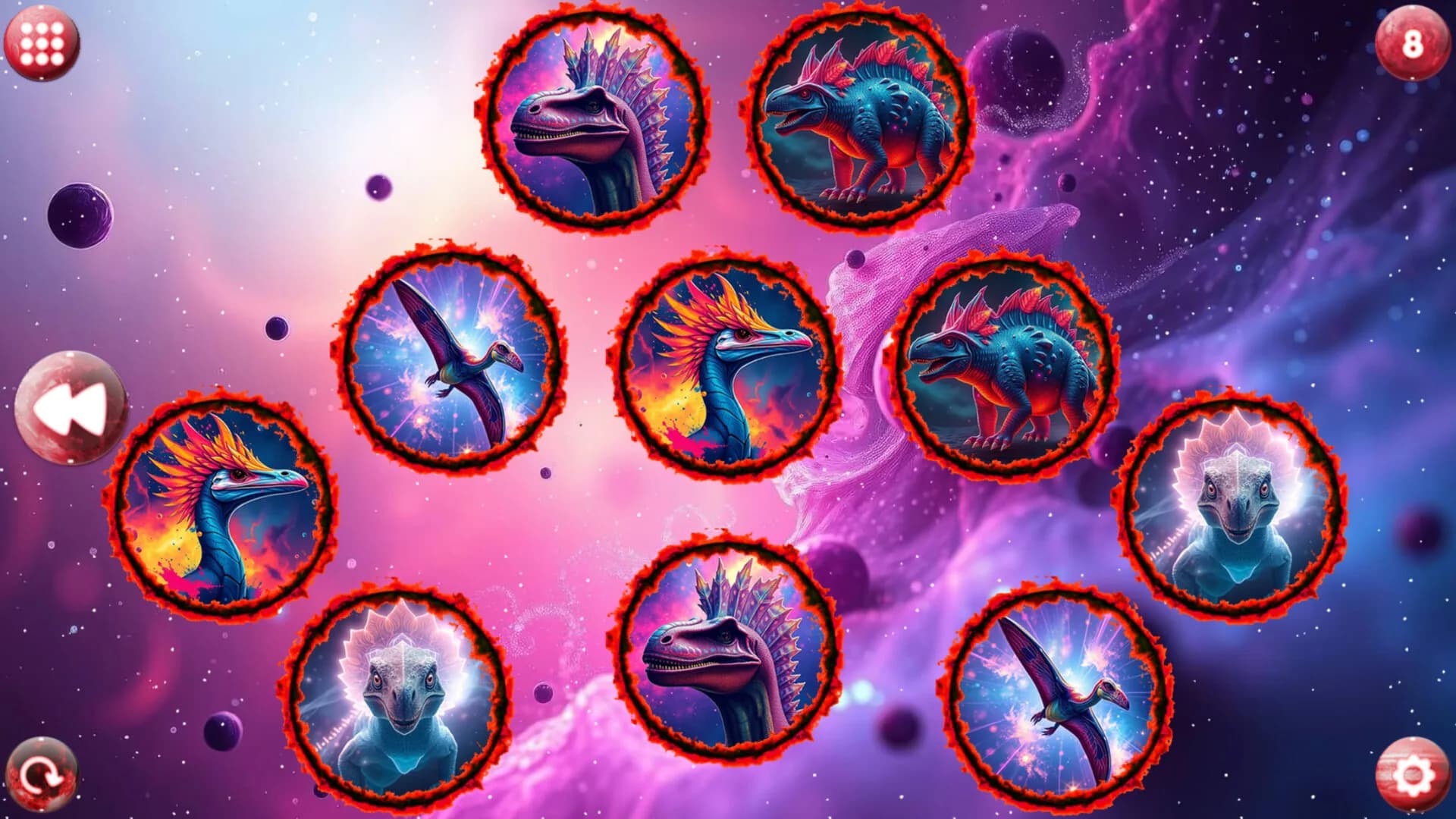 Space Memory: Dinosaurs görsel 6