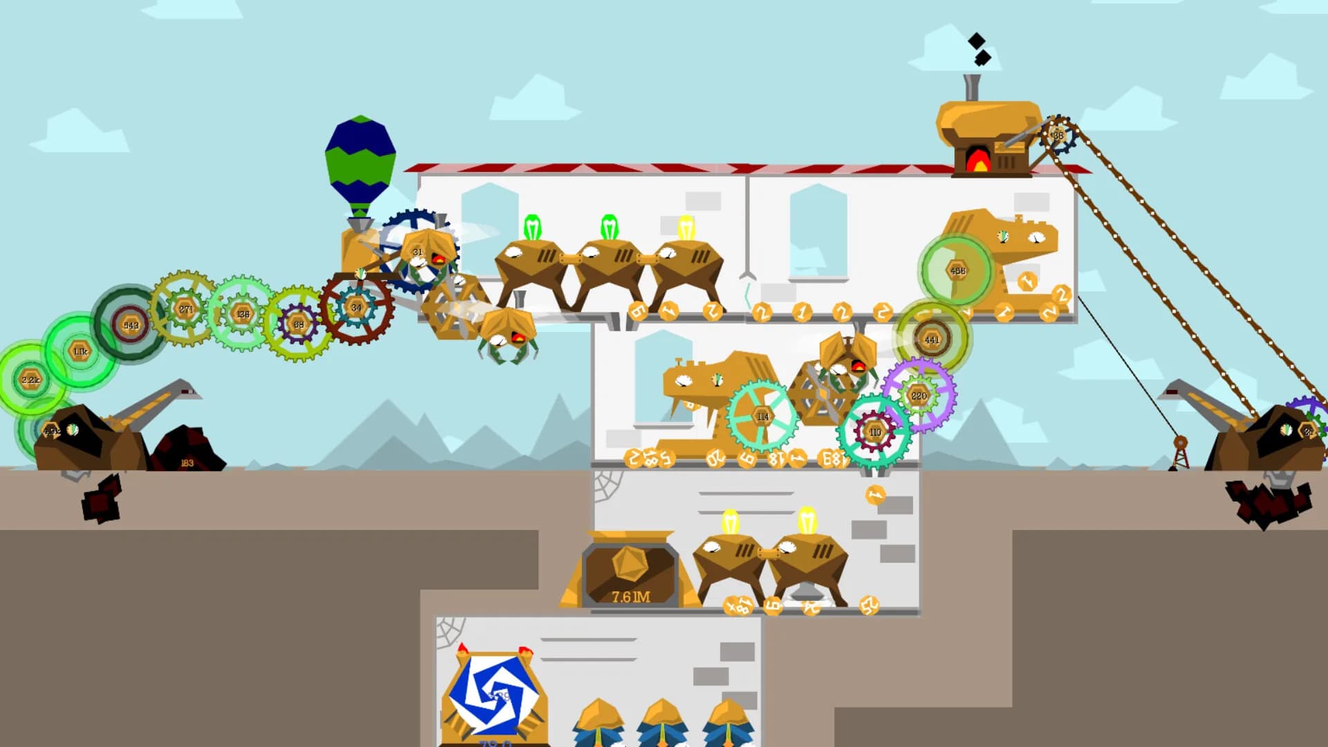 Steampunk Idle Spinner görsel 6