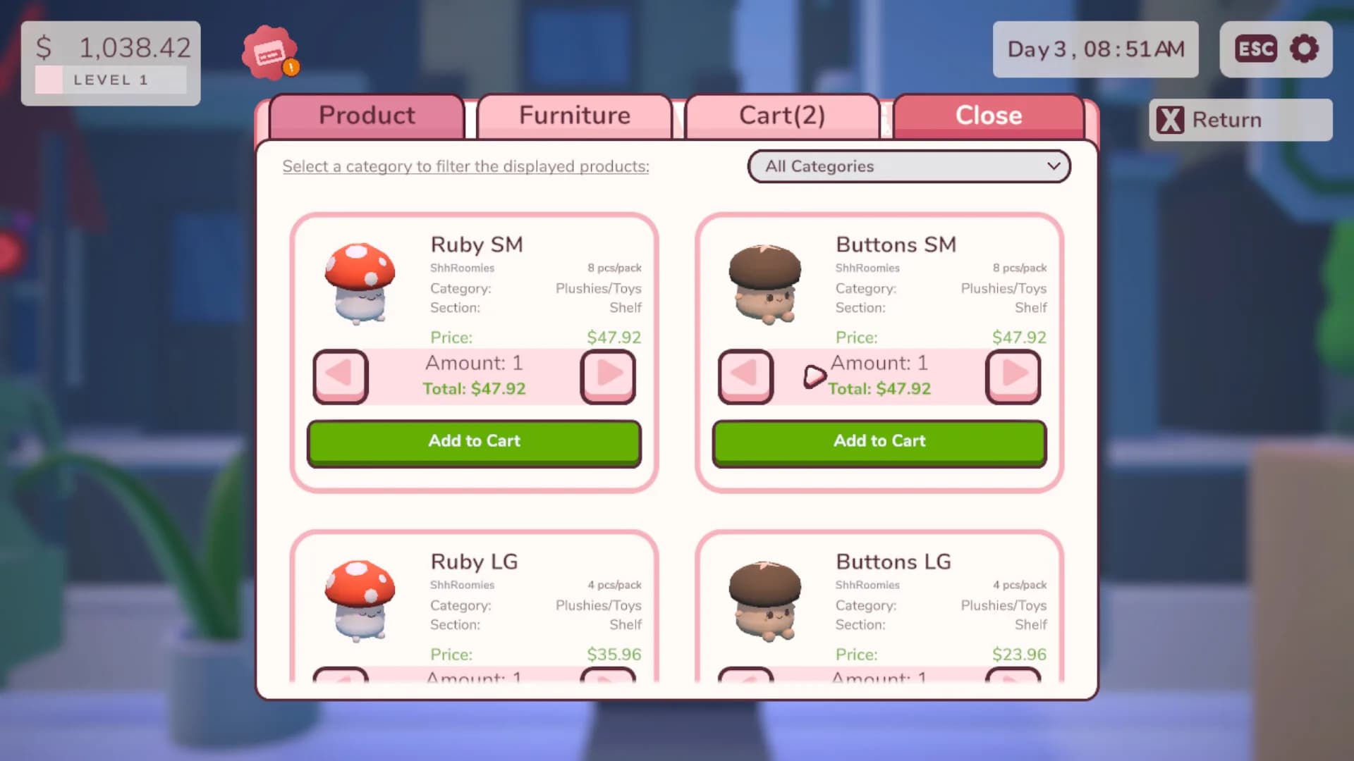 Plush Shop Simulator görsel 2