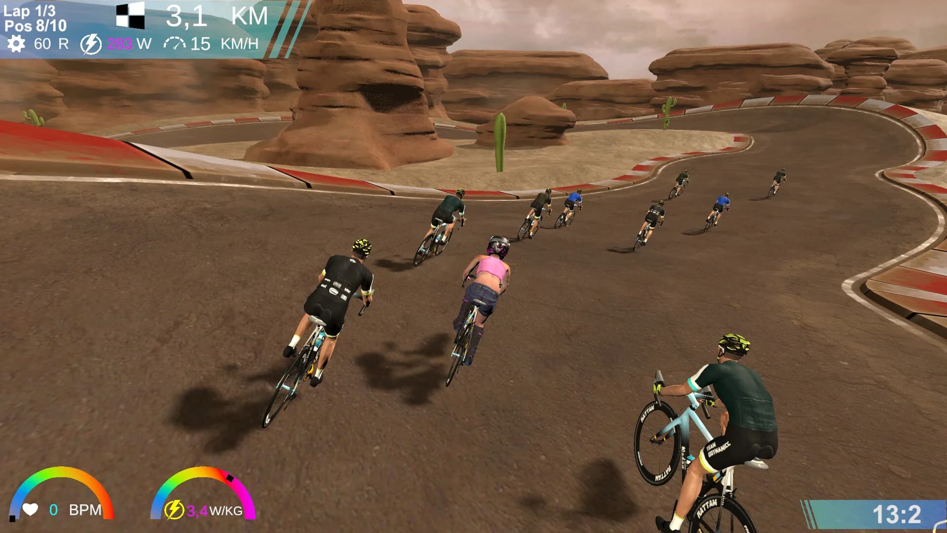 CyclingArcadeRaceSimulator görsel 4