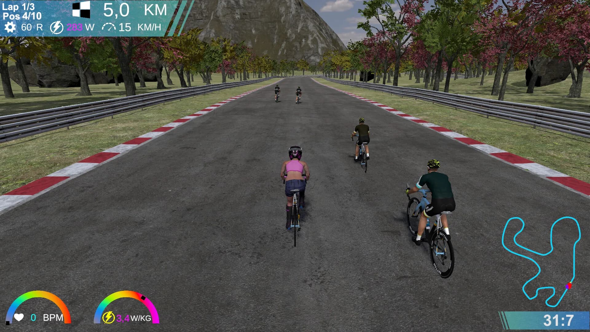 CyclingArcadeRaceSimulator görsel 5