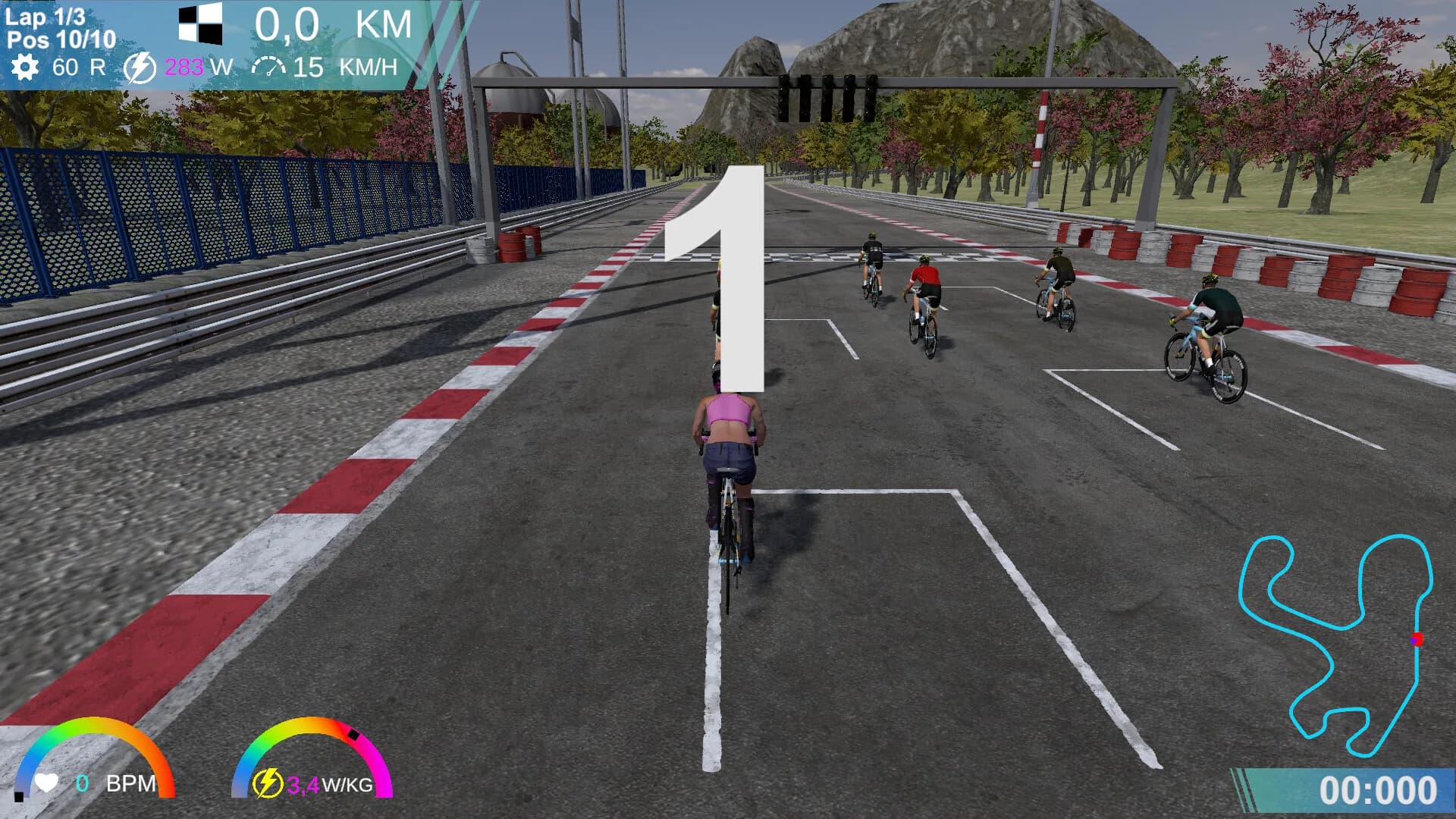 CyclingArcadeRaceSimulator görsel 6