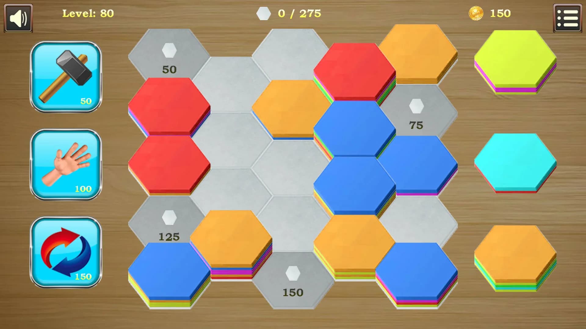 Sort Hexa Tiles görsel 6