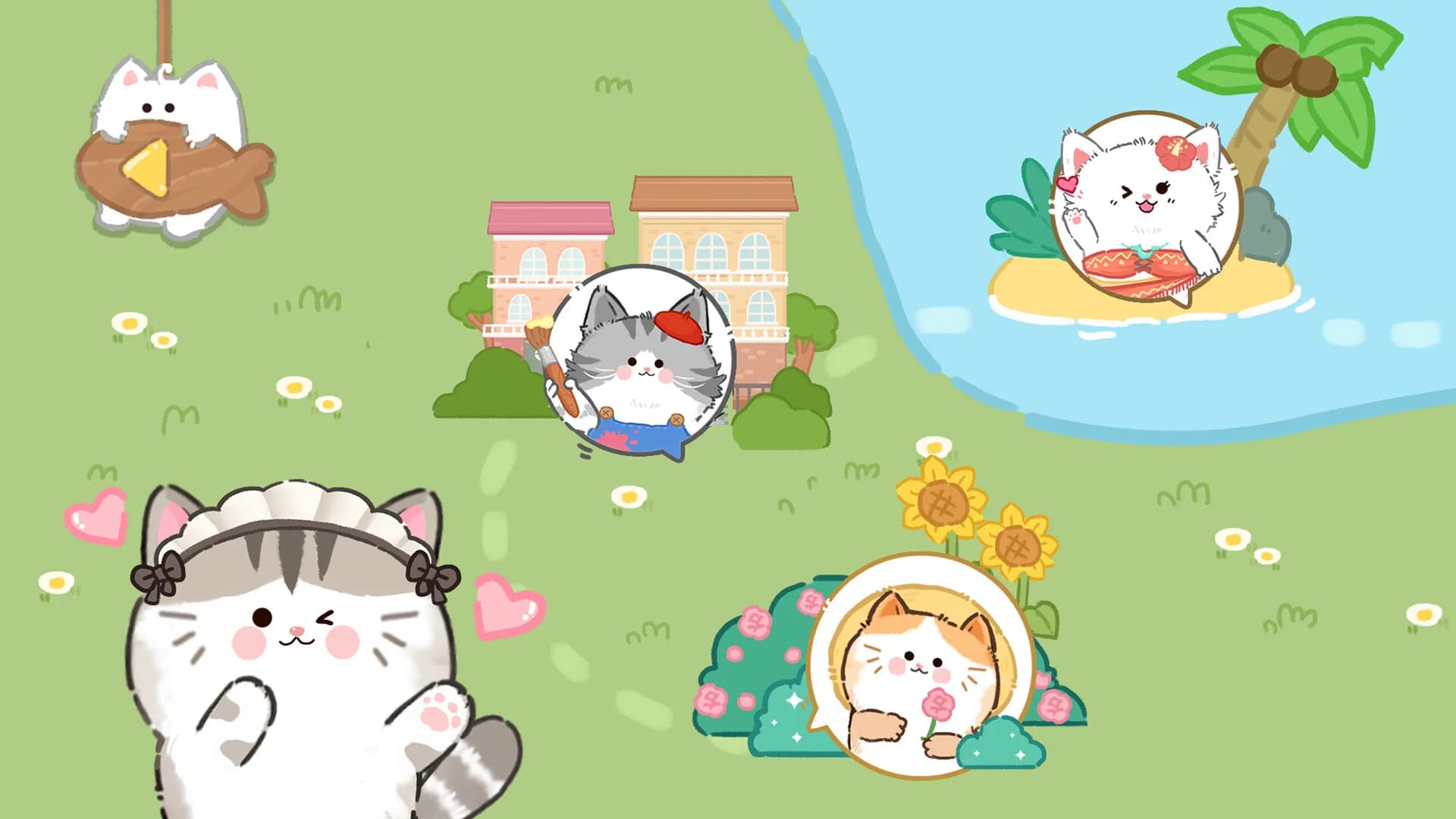 Purrrfect Spa - ASMR Cat Game görsel 2