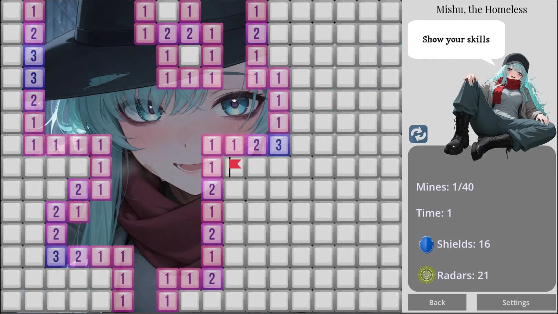 Anime Minesweeper görsel 8