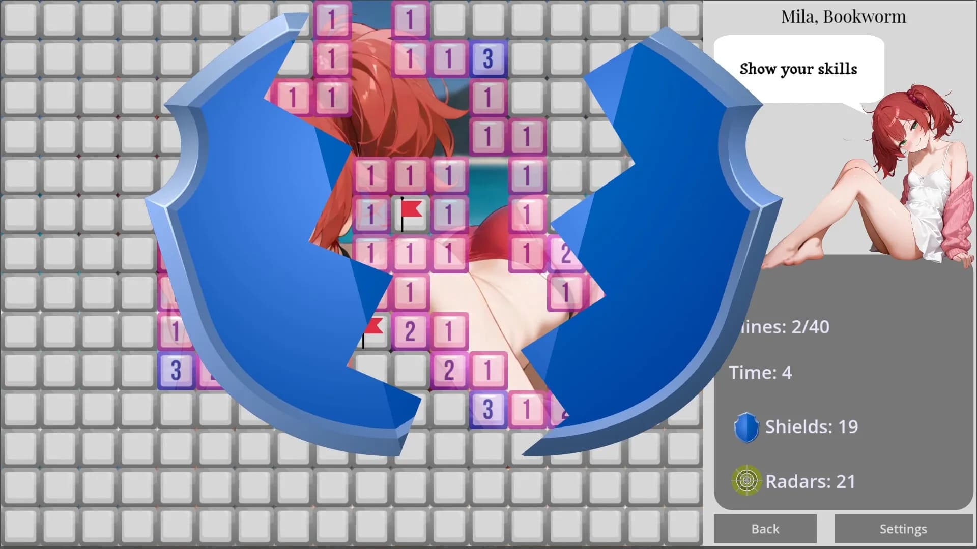 Anime Minesweeper görsel 11