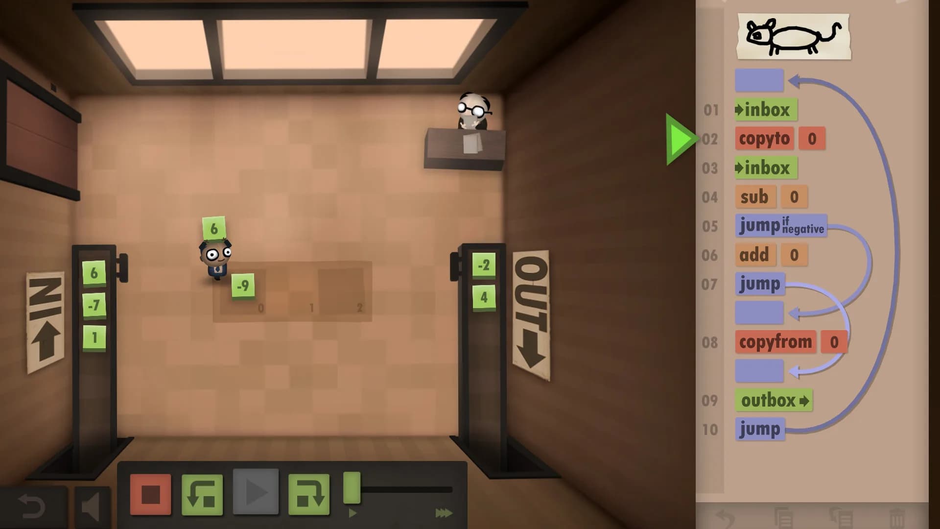 Human Resource Machine görsel 10