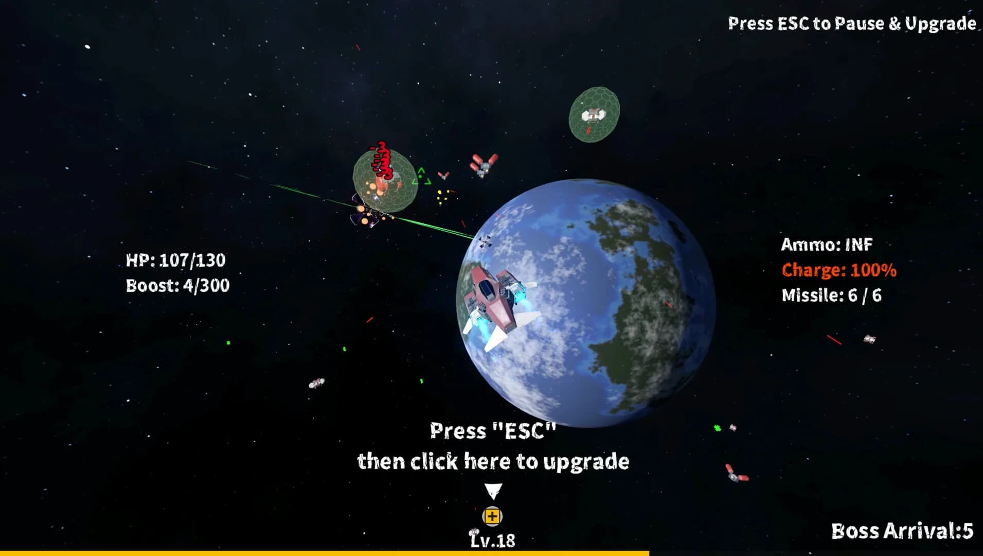 5 Min Space Battle görsel 7