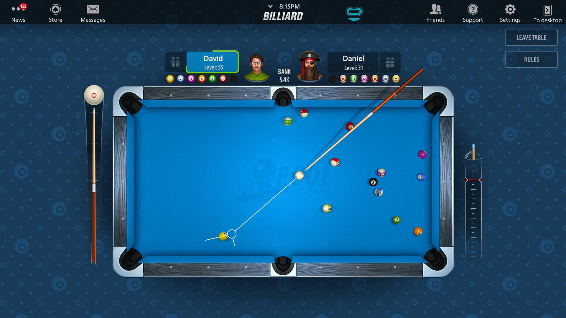 Pokerist™'ten 8 Ball görsel 2