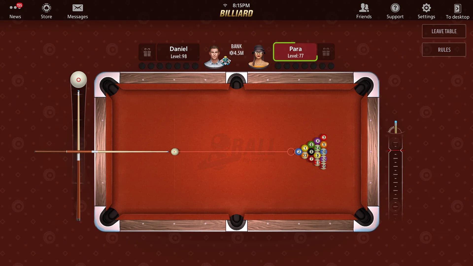 Pokerist™'ten 8 Ball görsel 6