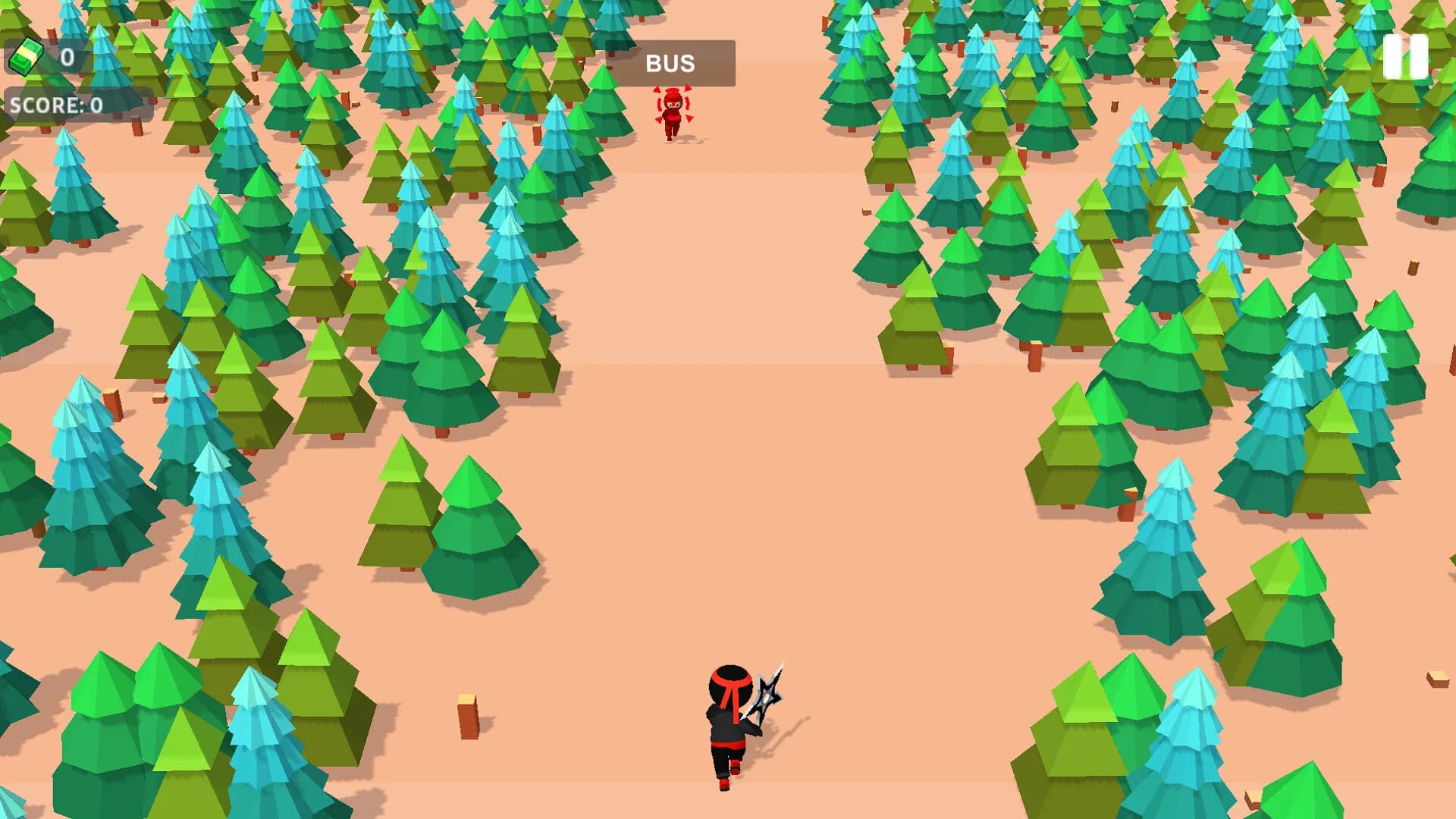 Ninja Run 3D - Typing Game görsel 4