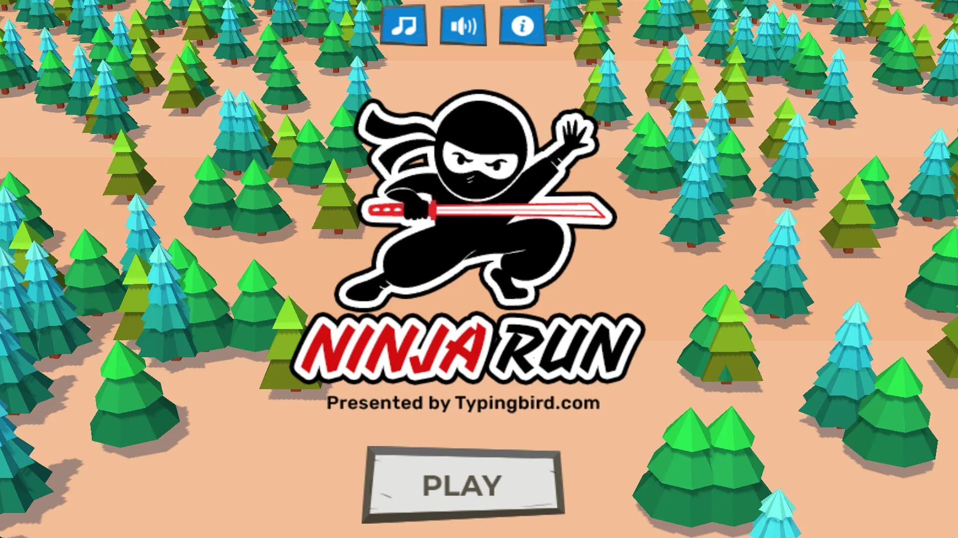 Ninja Run 3D - Typing Game görsel 6