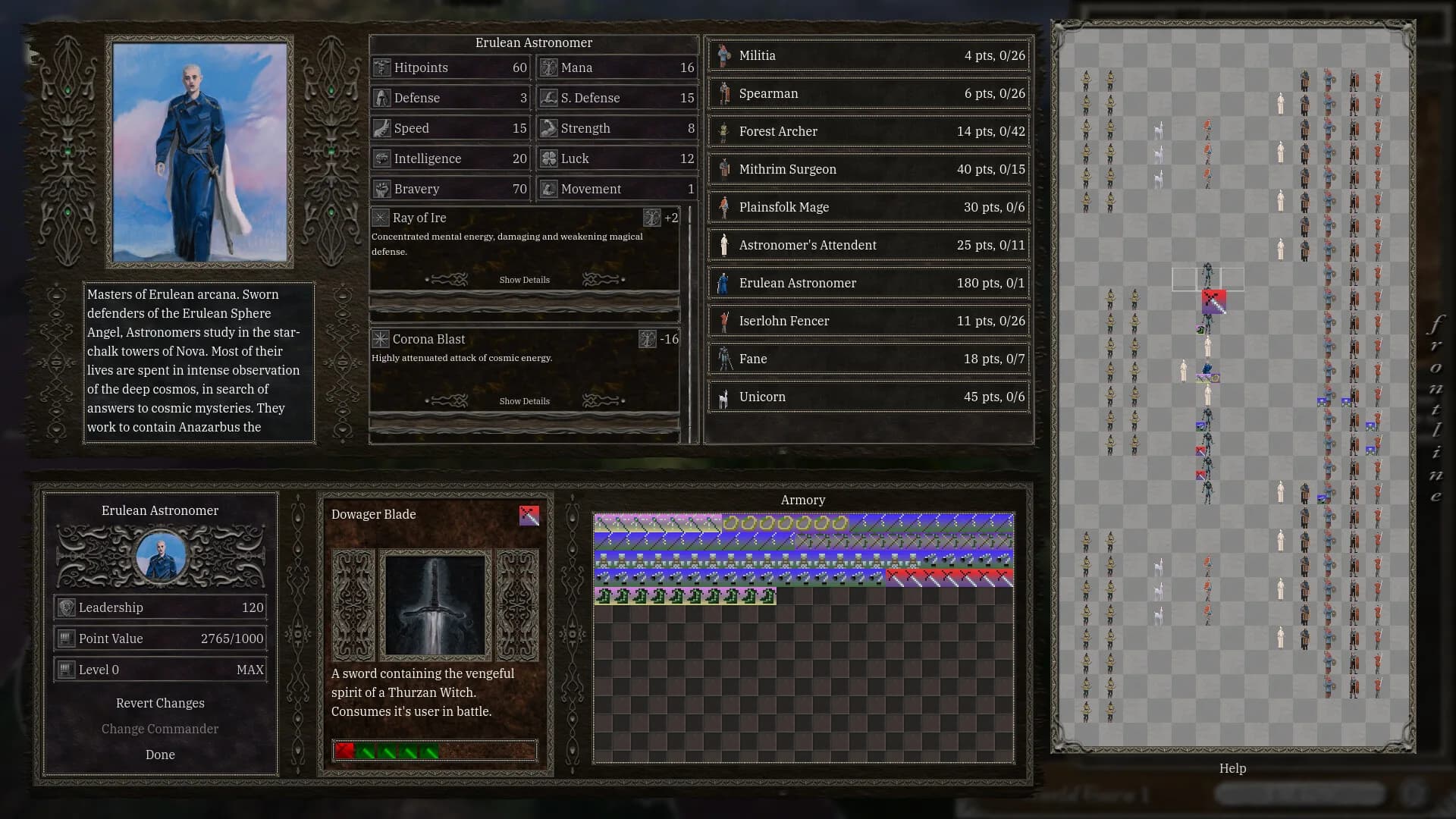 Erulean Angel: Fantasy Commander görsel 4