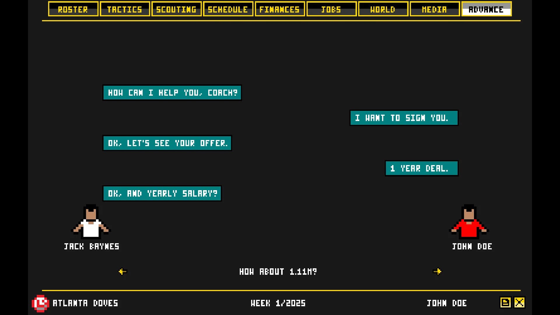 Retro Basketball Manager görsel 2