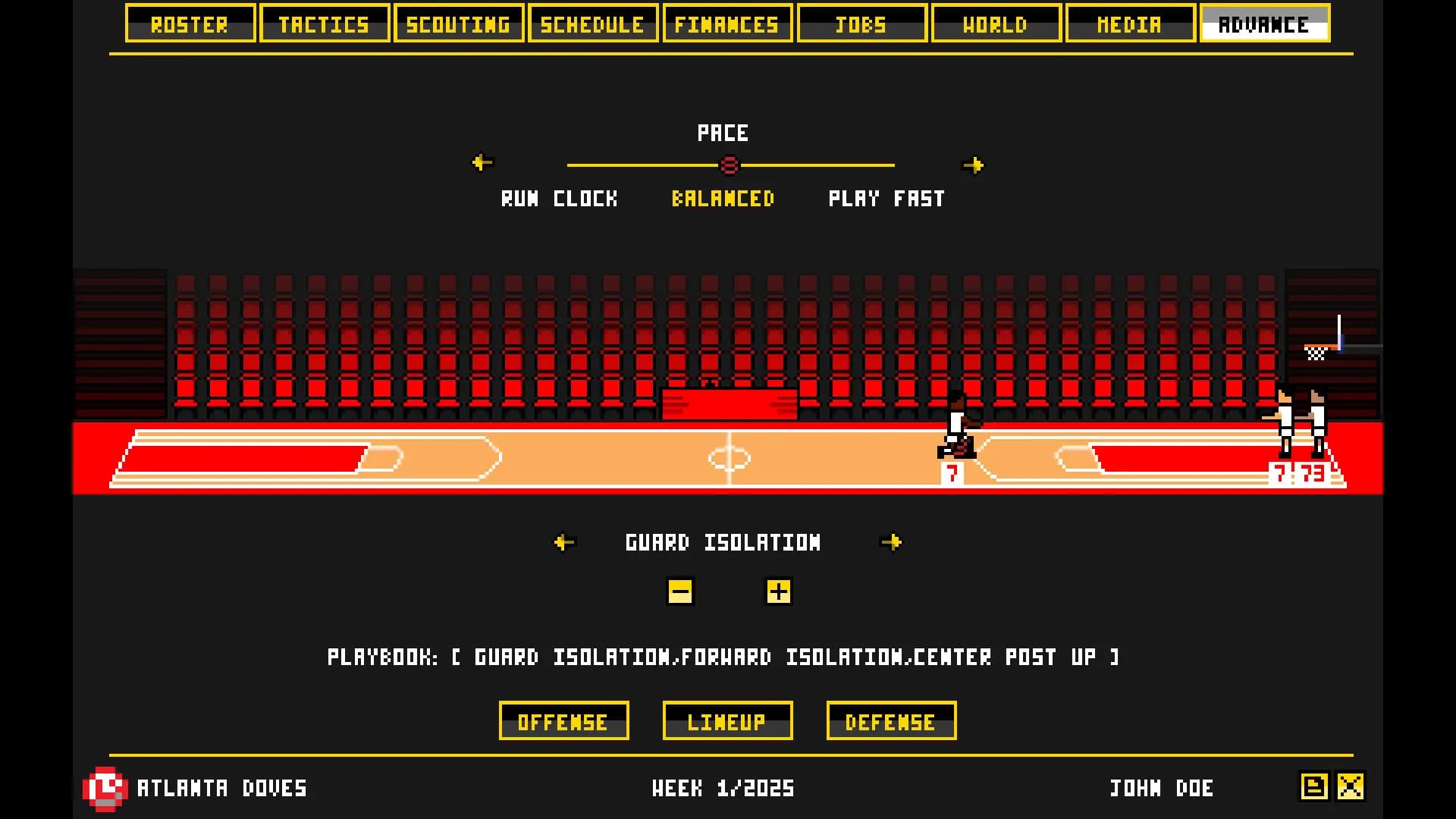 Retro Basketball Manager görsel 4