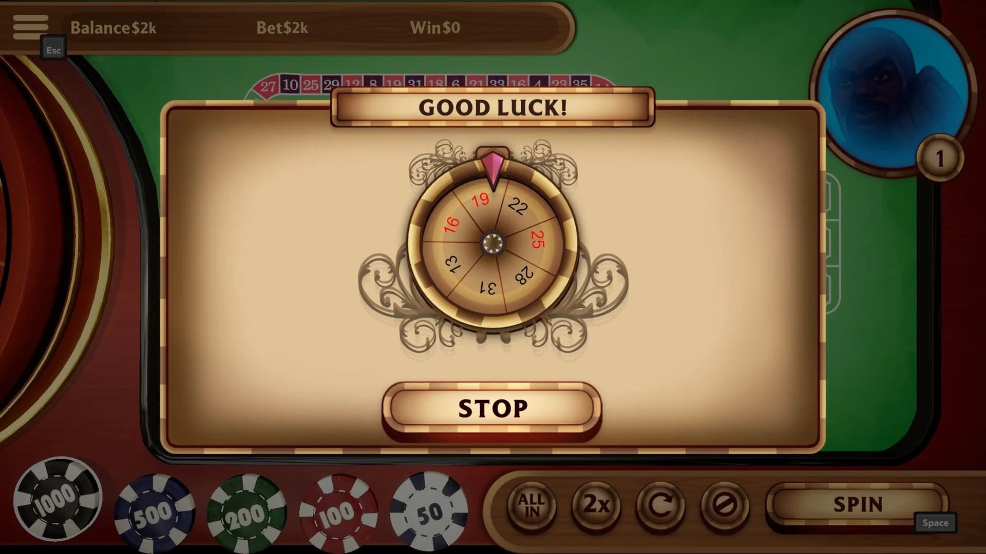 Hot Stakes Casino - American Roulette görsel 4