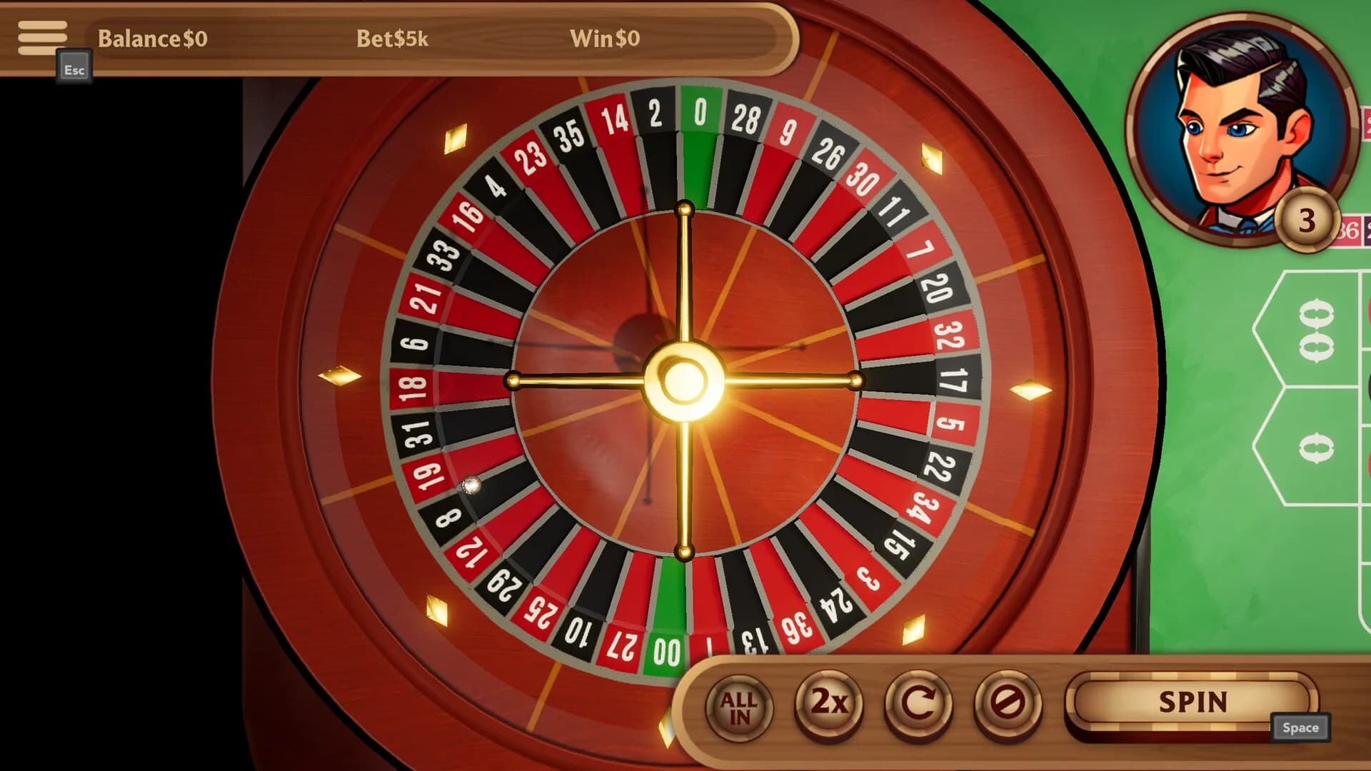 Hot Stakes Casino - American Roulette görsel 7