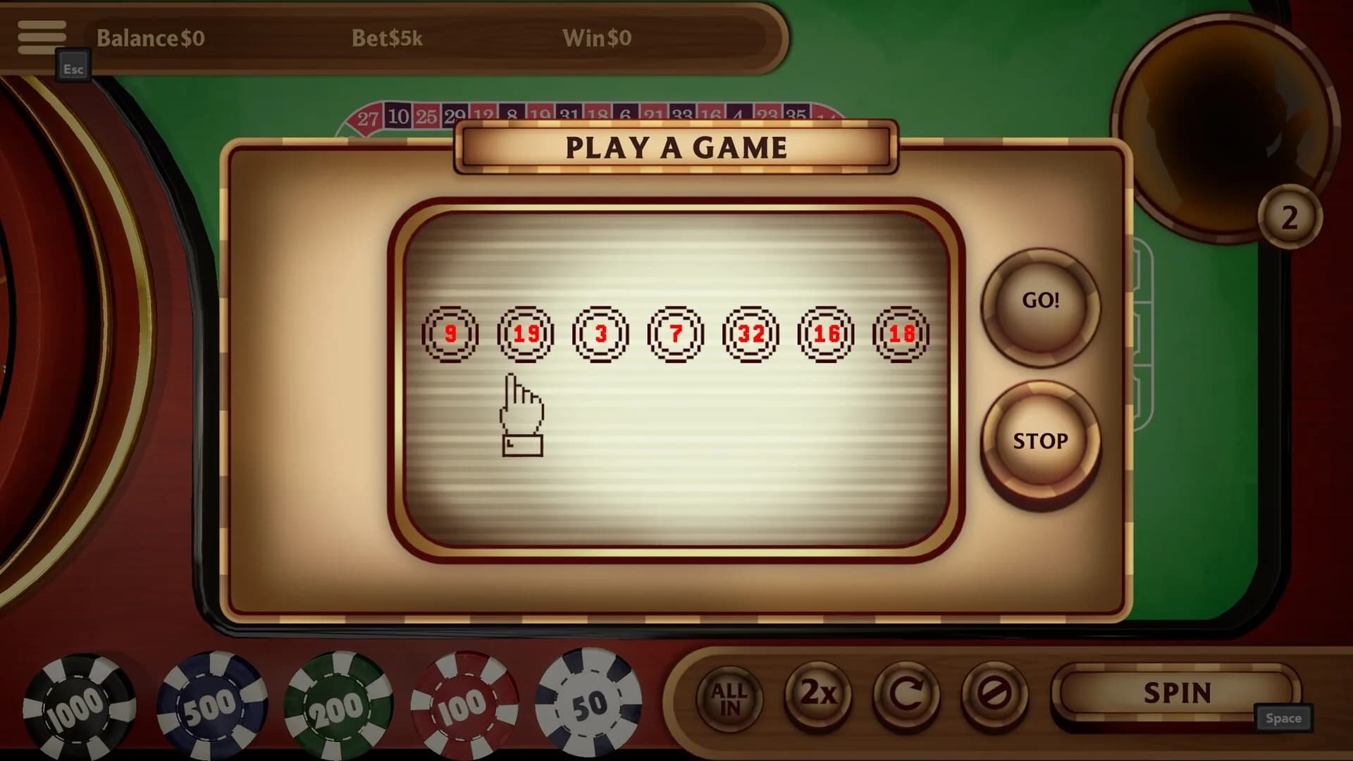 Hot Stakes Casino - American Roulette görsel 8