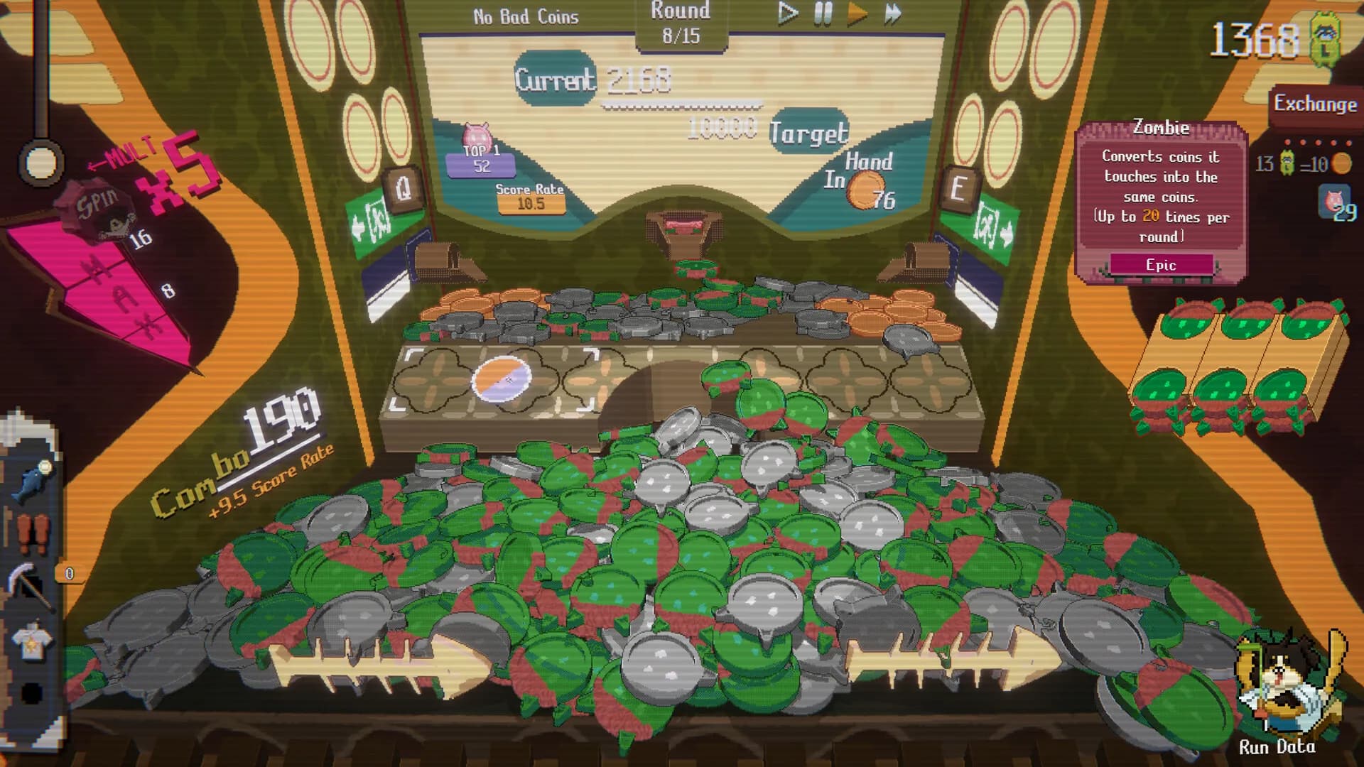 RACCOIN: Coin Pusher Roguelike görsel 9