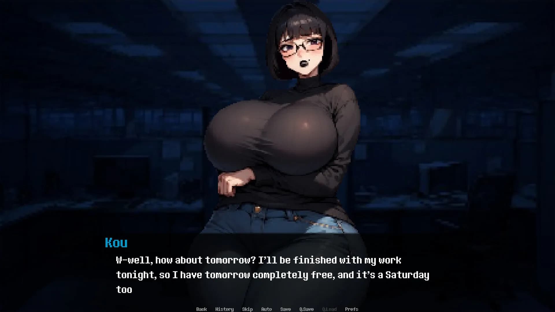 Dominated by: Yandere Goth Co-worker görsel 4