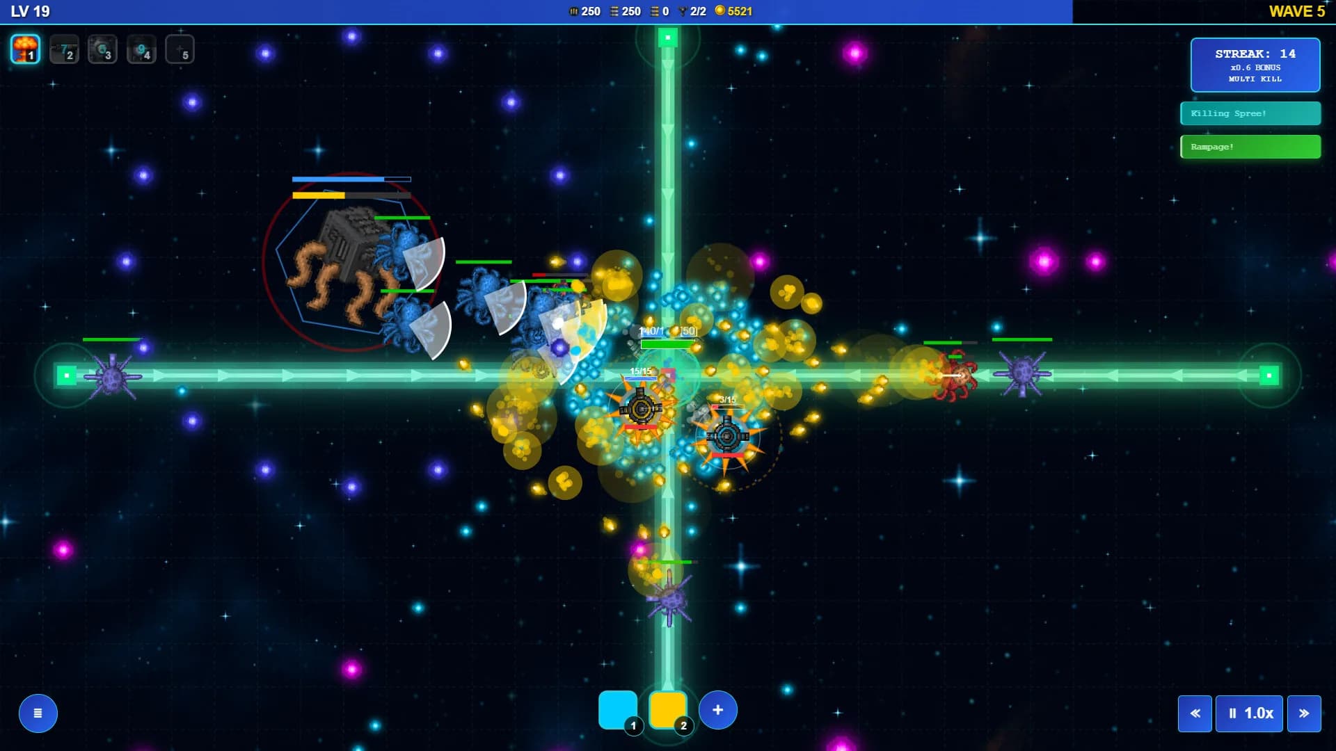 Pattern Survivors: Bullet Hell — Create Chaos görsel 26