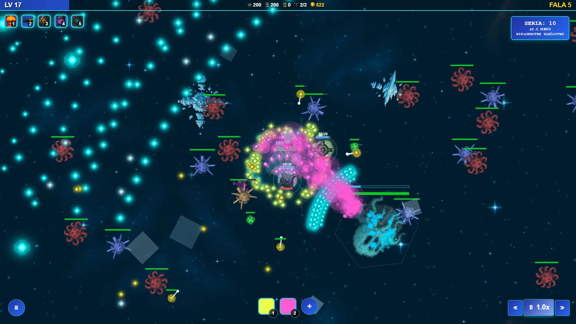 Pattern Survivors: Bullet Hell — Create Chaos görsel 6
