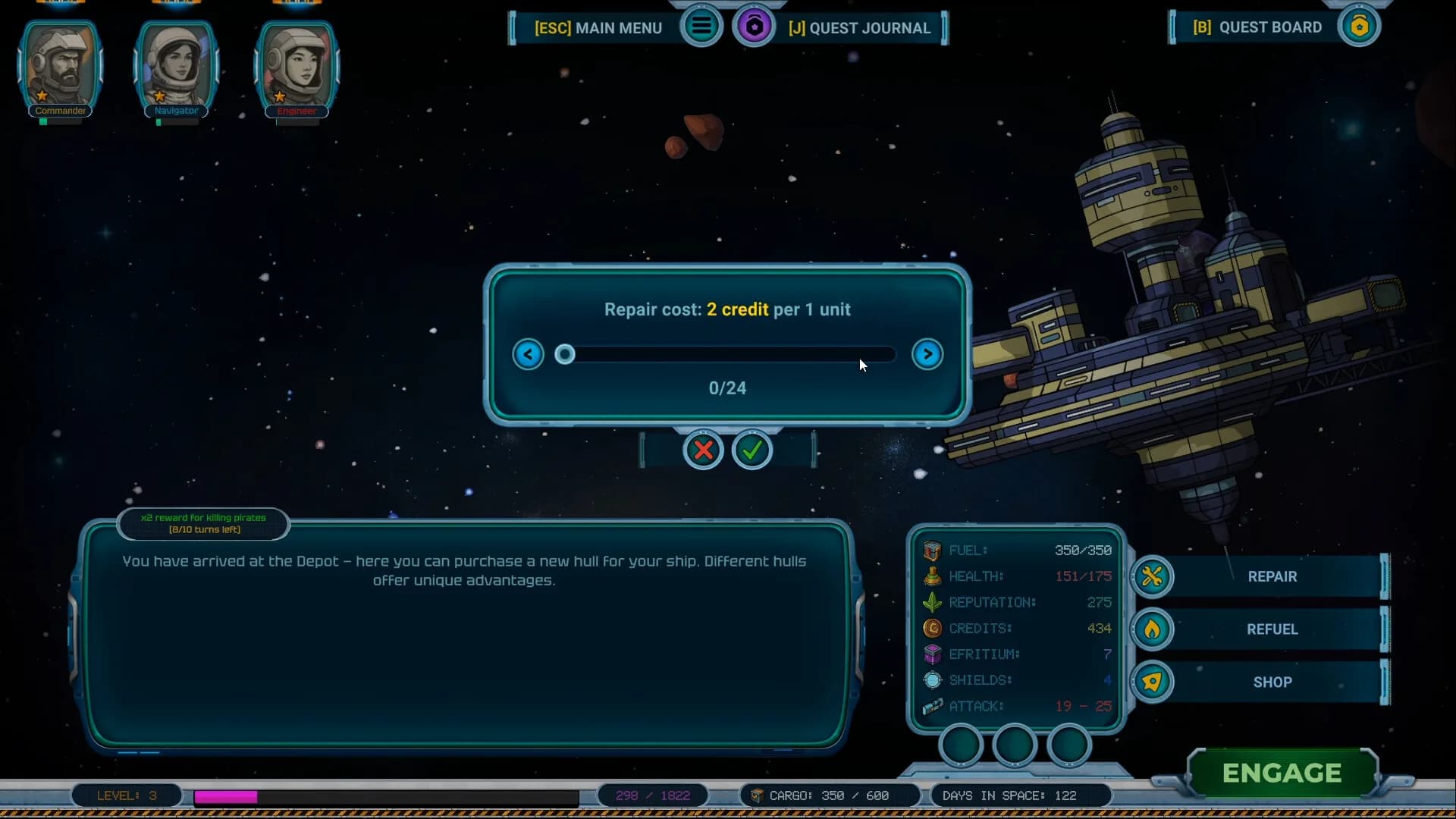 Stellar Freight: Echoes of the Void görsel 9