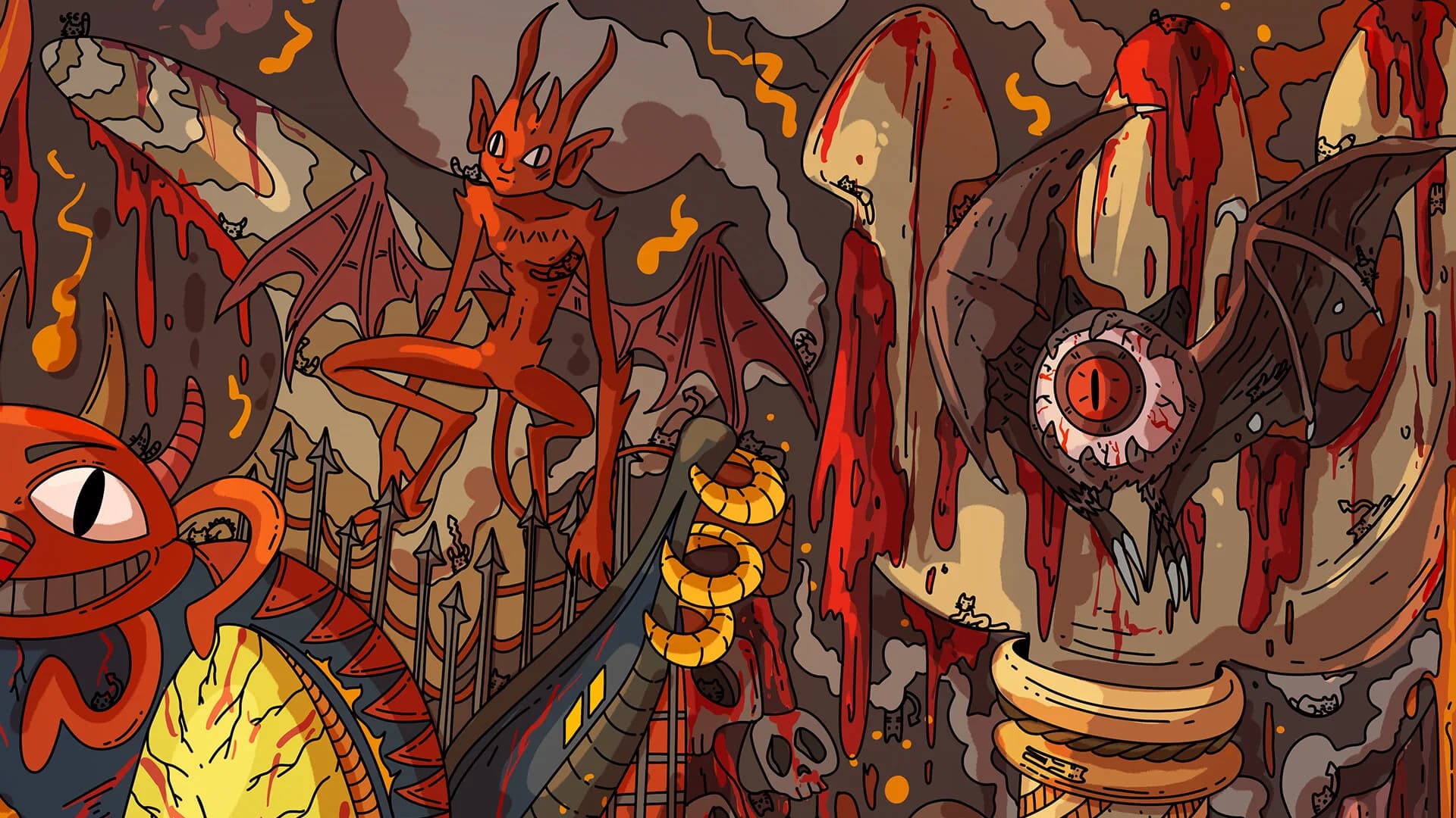 100 Demon Cats görsel 8