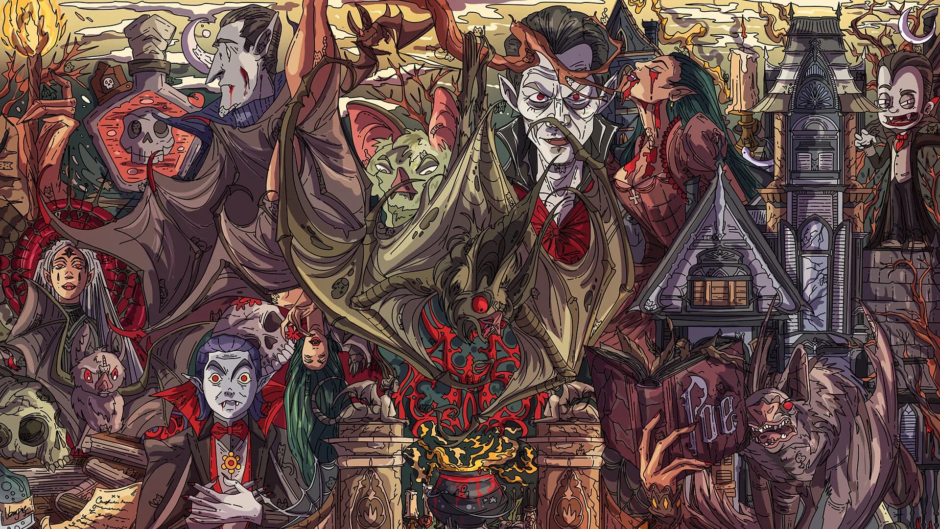 100 Vampire Cats görsel 9