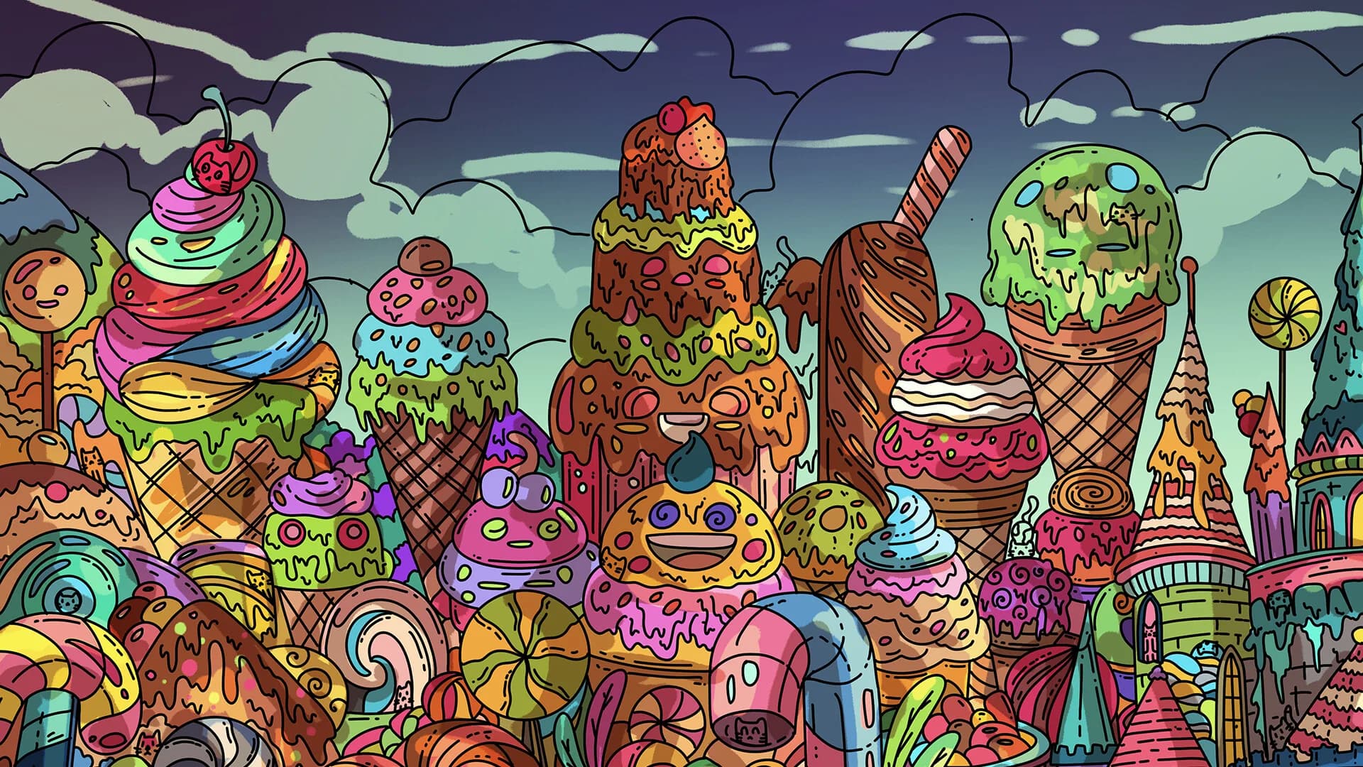 100 Candy Cats görsel 4