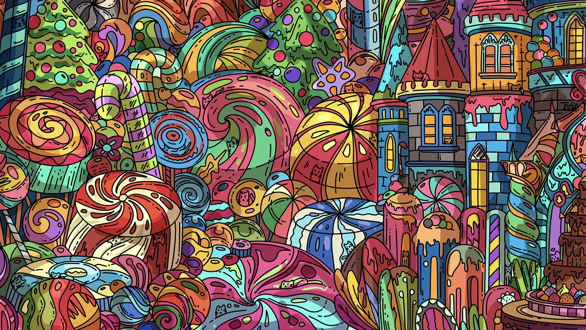 100 Candy Cats görsel 10