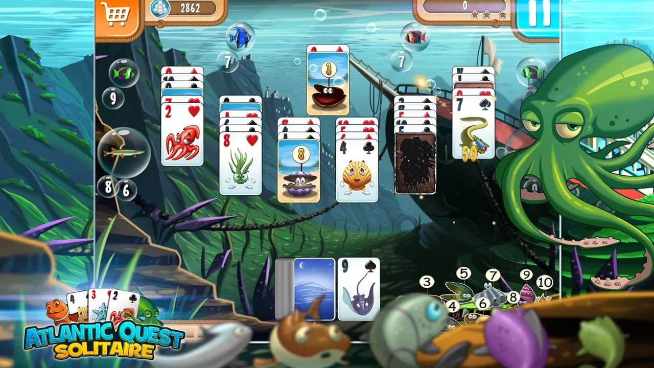 Atlantic Quest Solitaire görsel 4