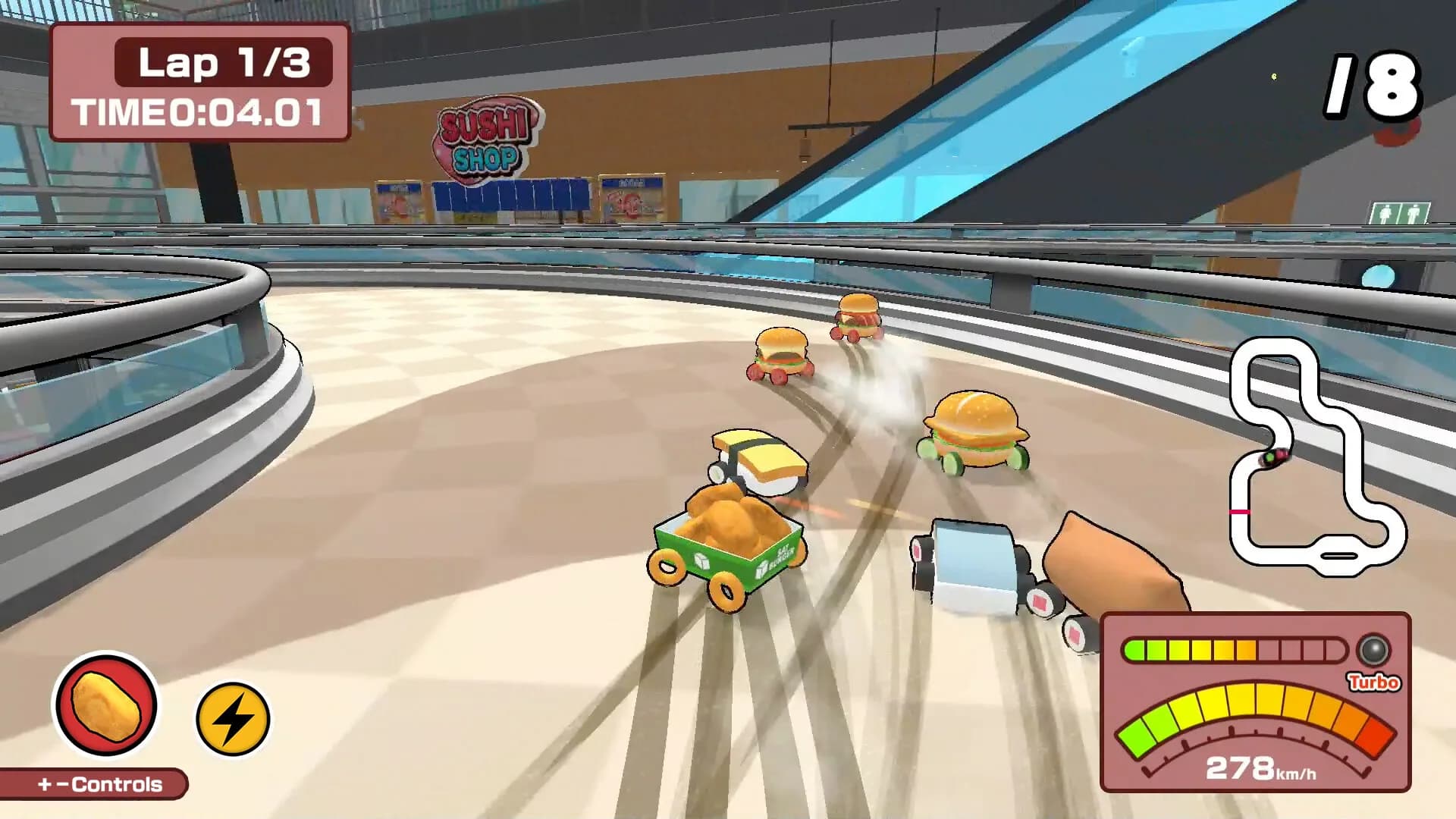 SUSHI vs BURGER Race görsel 4