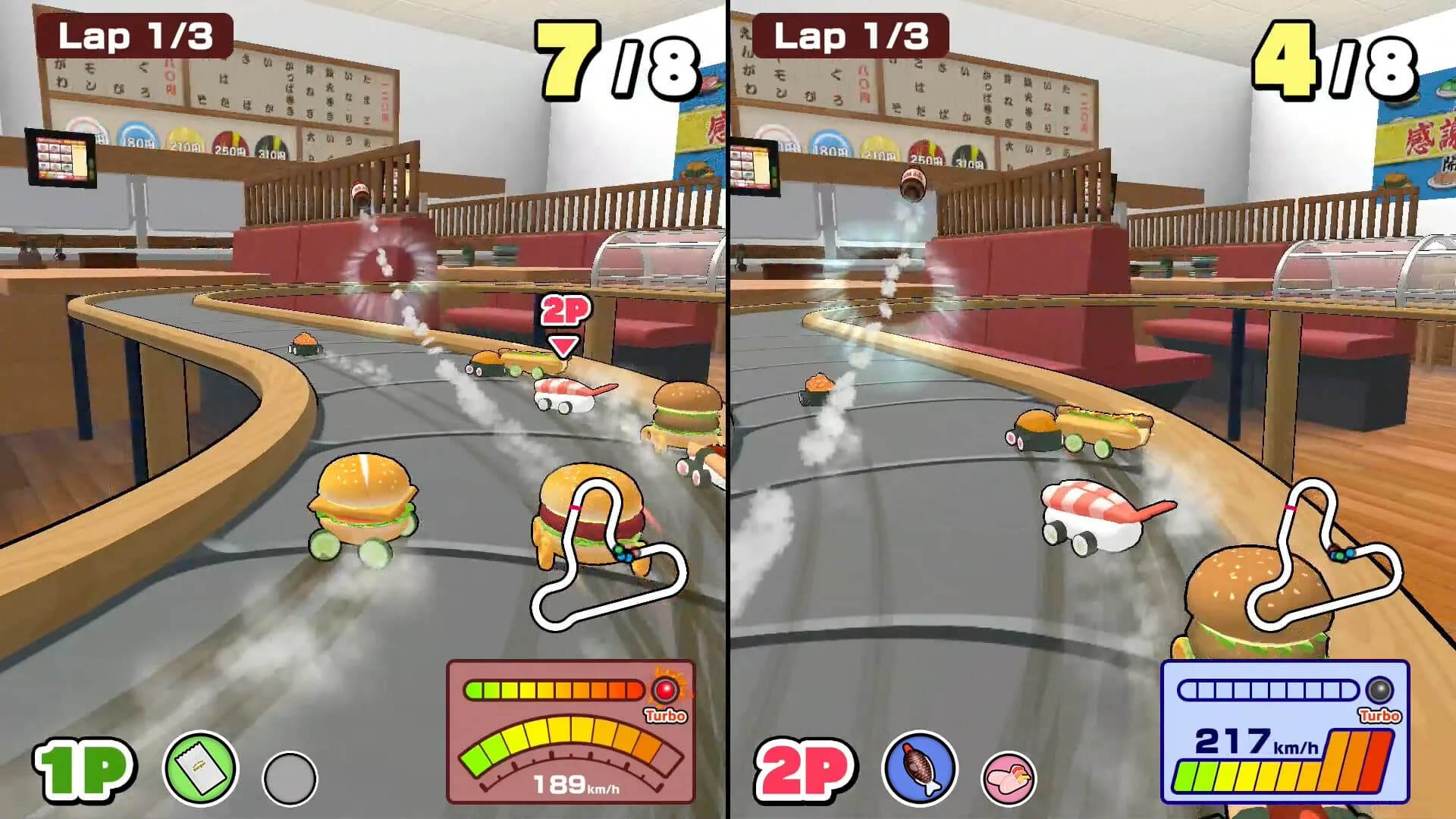 SUSHI vs BURGER Race görsel 5