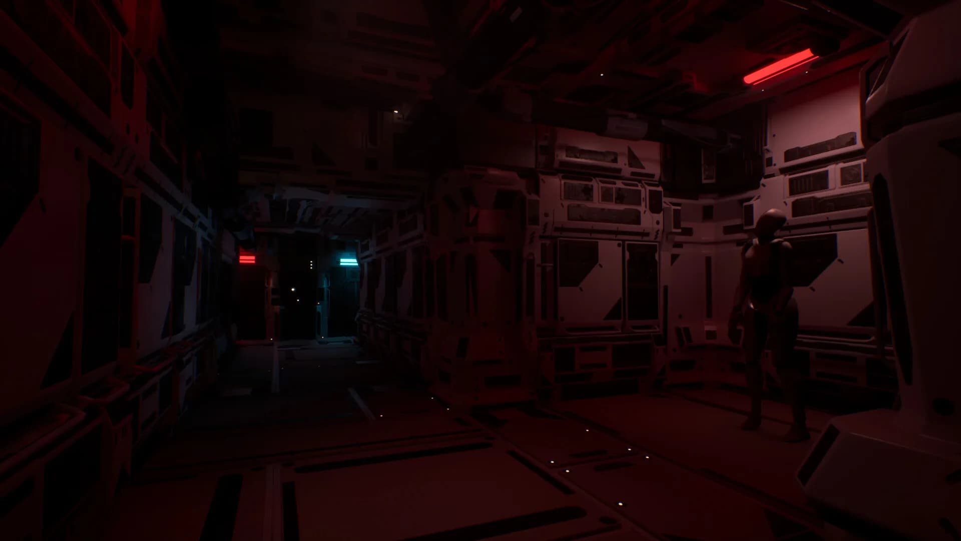 Deep Space Corridor görsel 3