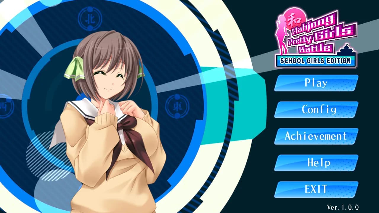 Mahjong Pretty Girls Battle : School Girls Edition görsel 2