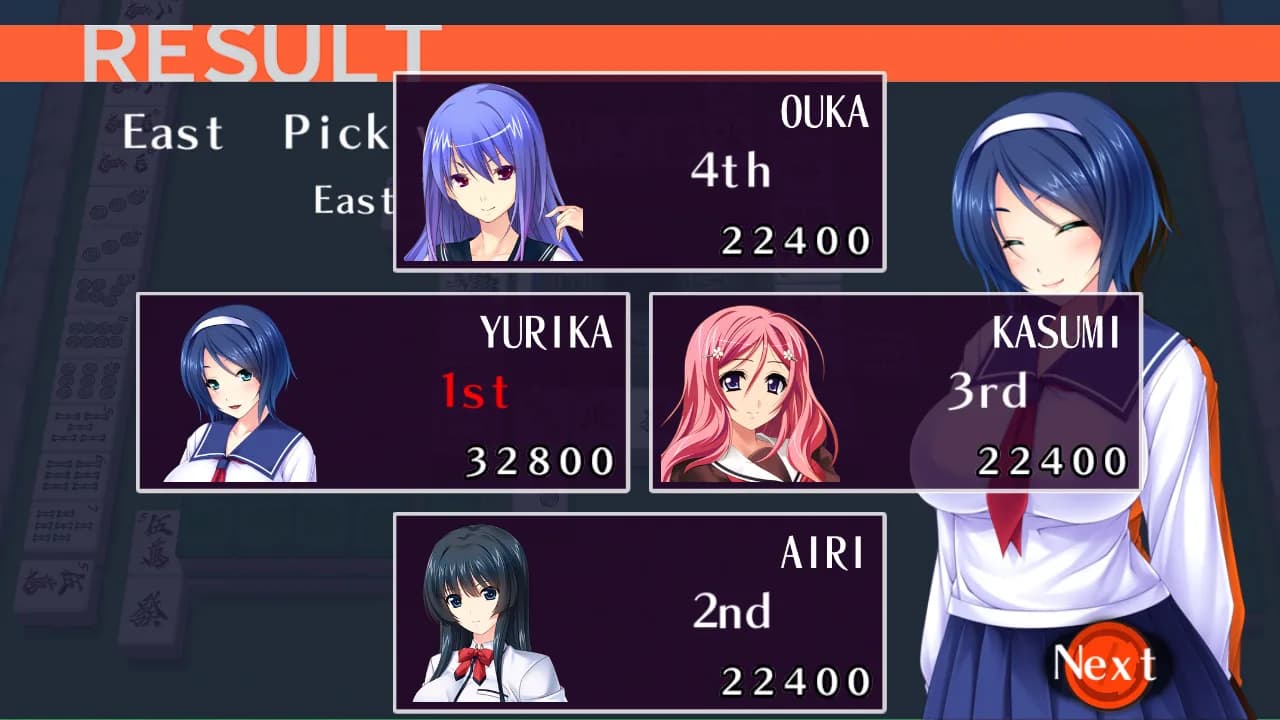 Mahjong Pretty Girls Battle : School Girls Edition görsel 10