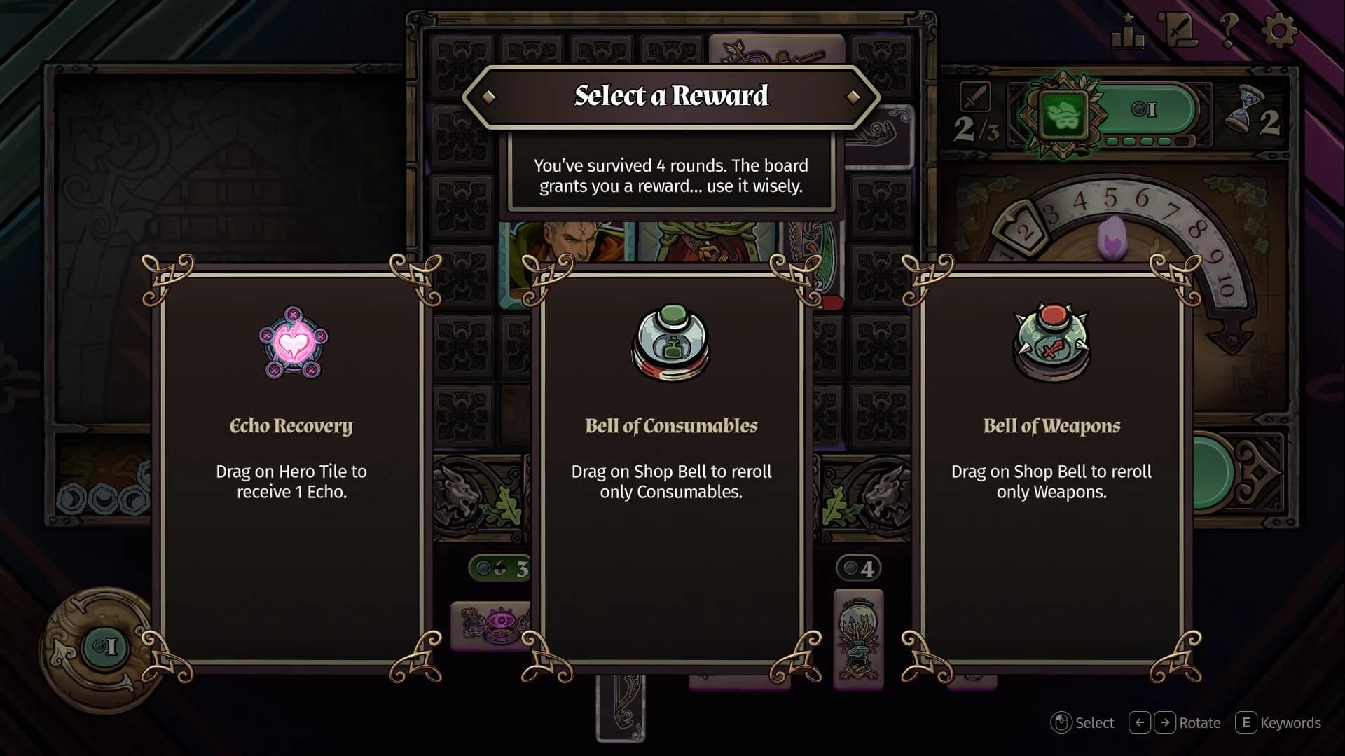 Turnbound: a bazaar backpack auto battler görsel 7