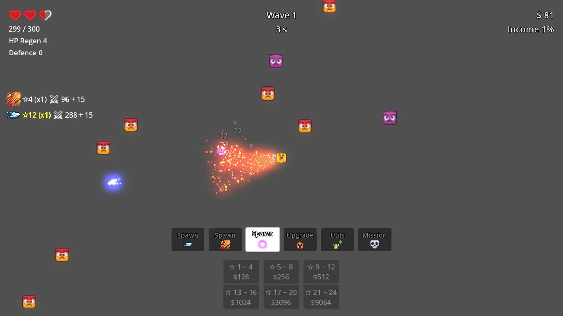 Emoji Random Defence görsel 3