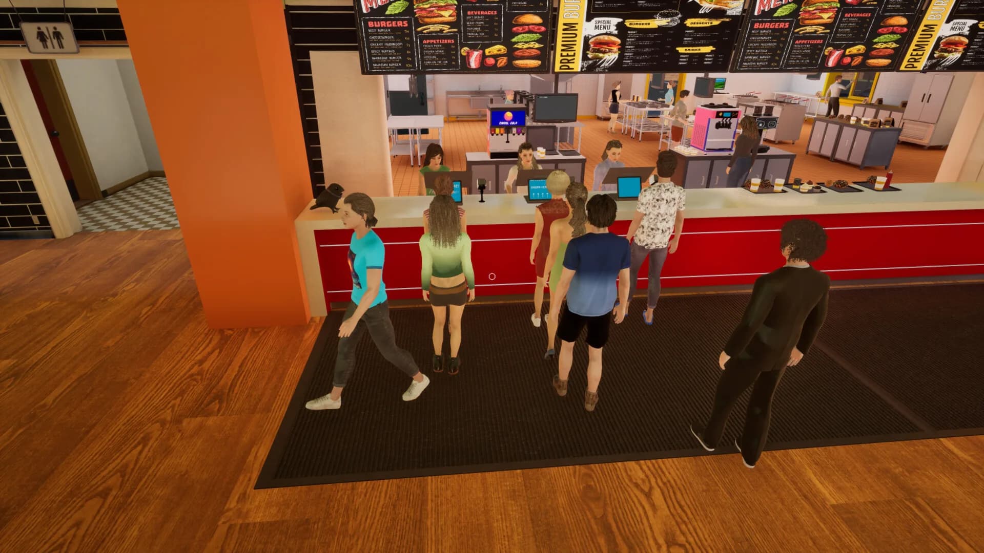 Burger Shift: Team Rush görsel 3