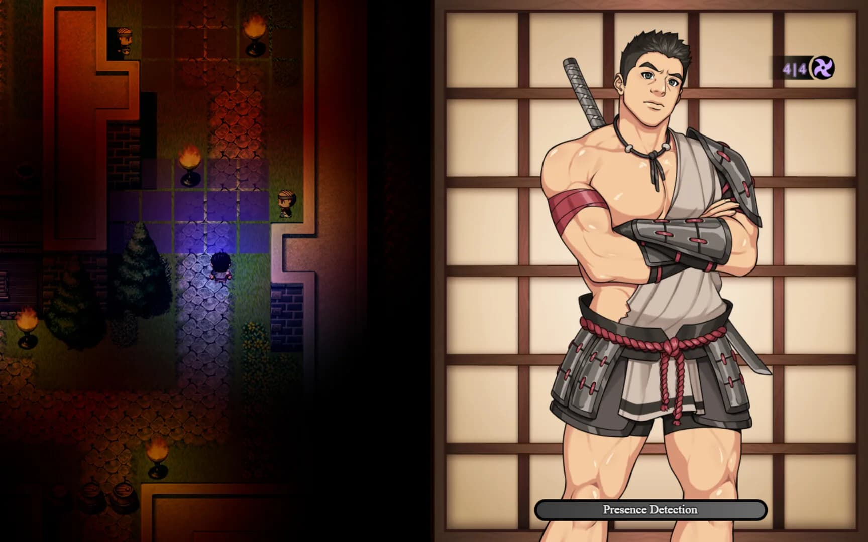 Ryuu's Sin - A Bara Stealth Game görsel 3