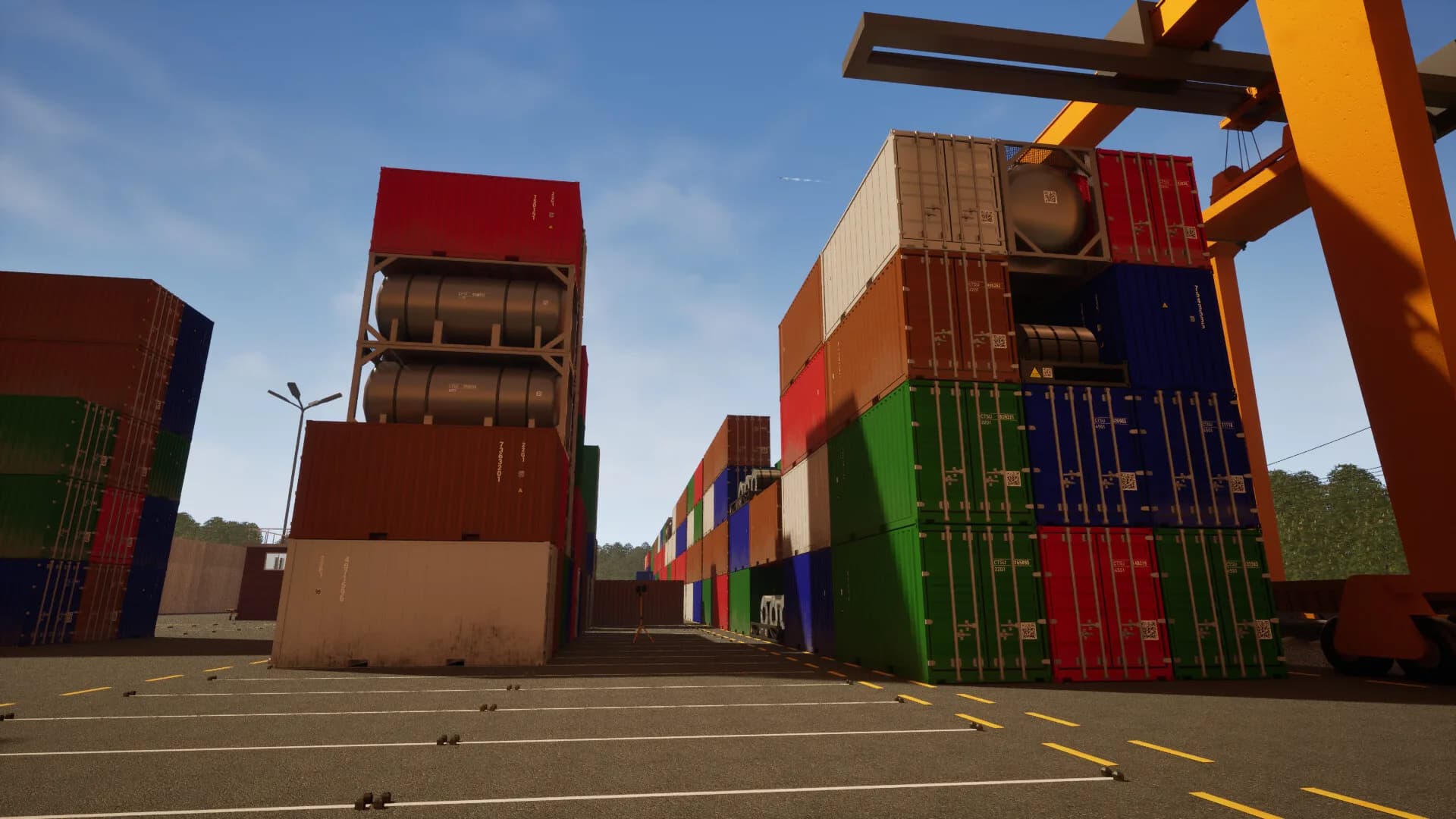 Container Terminal Simulator görsel 3