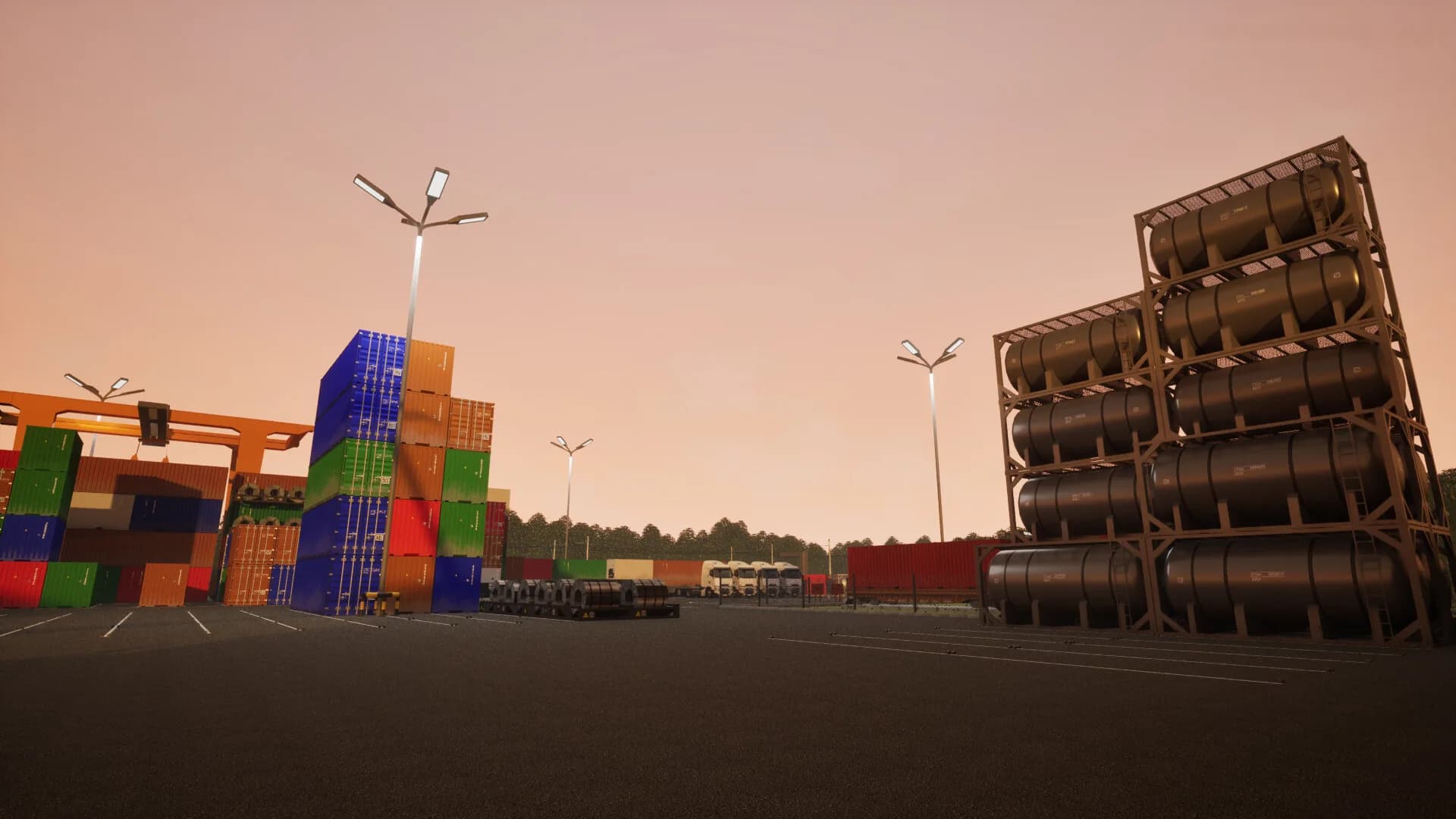 Container Terminal Simulator görsel 5